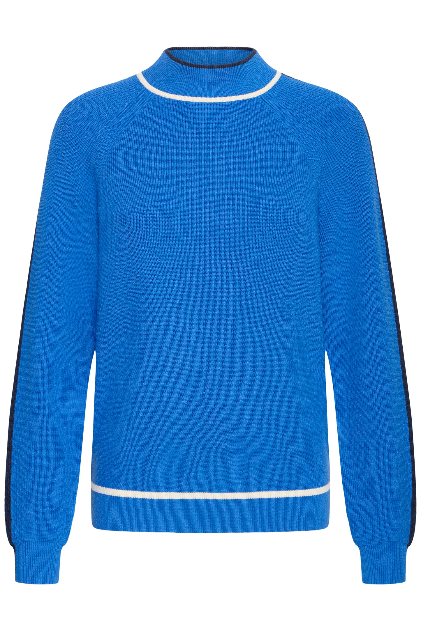 Ihboston Knit - Blue with White Edging