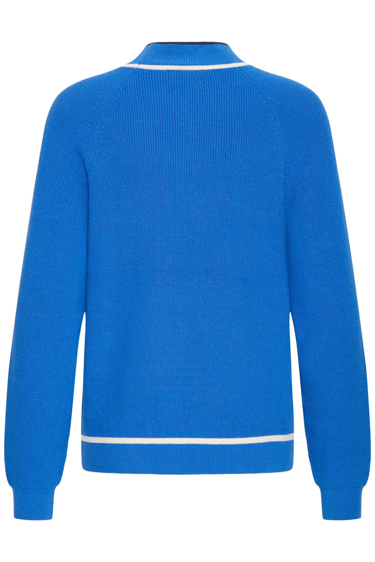 Ihboston Knit - Blue with White Edging