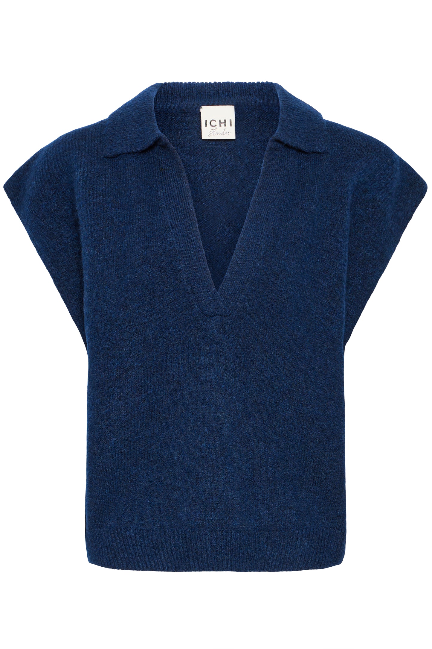Ihpovoke Waistcoat - Navy Sleeveless Jumper