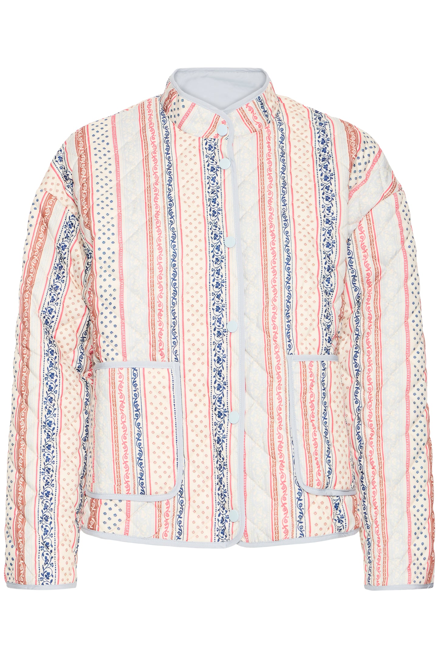 Ihlivanta Jacket - Pastel Pattern Stripe