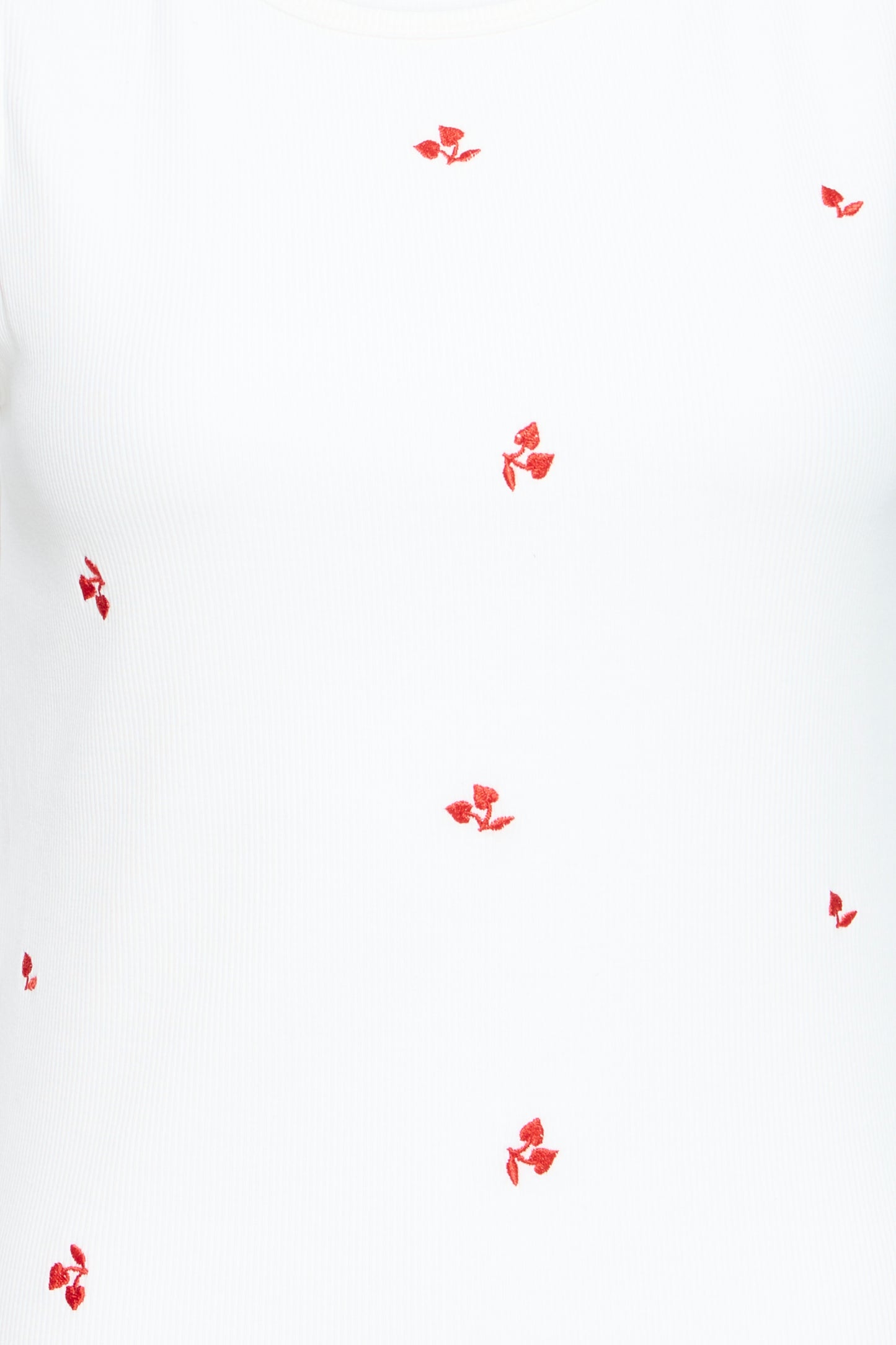 Ihpalma Vest - Embroidered Red Cherry