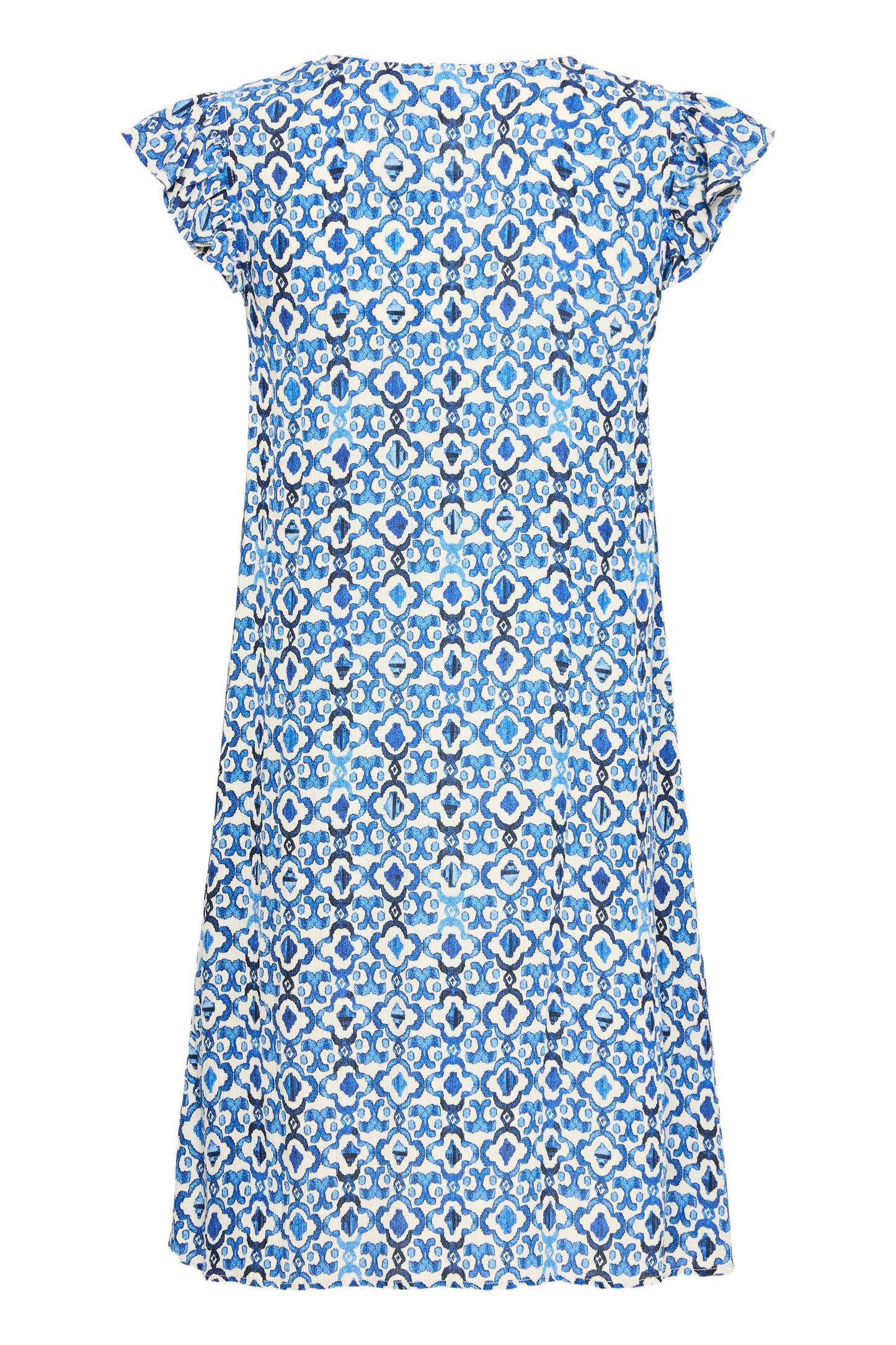 Ihmarrakech Dress - Blue Pattern