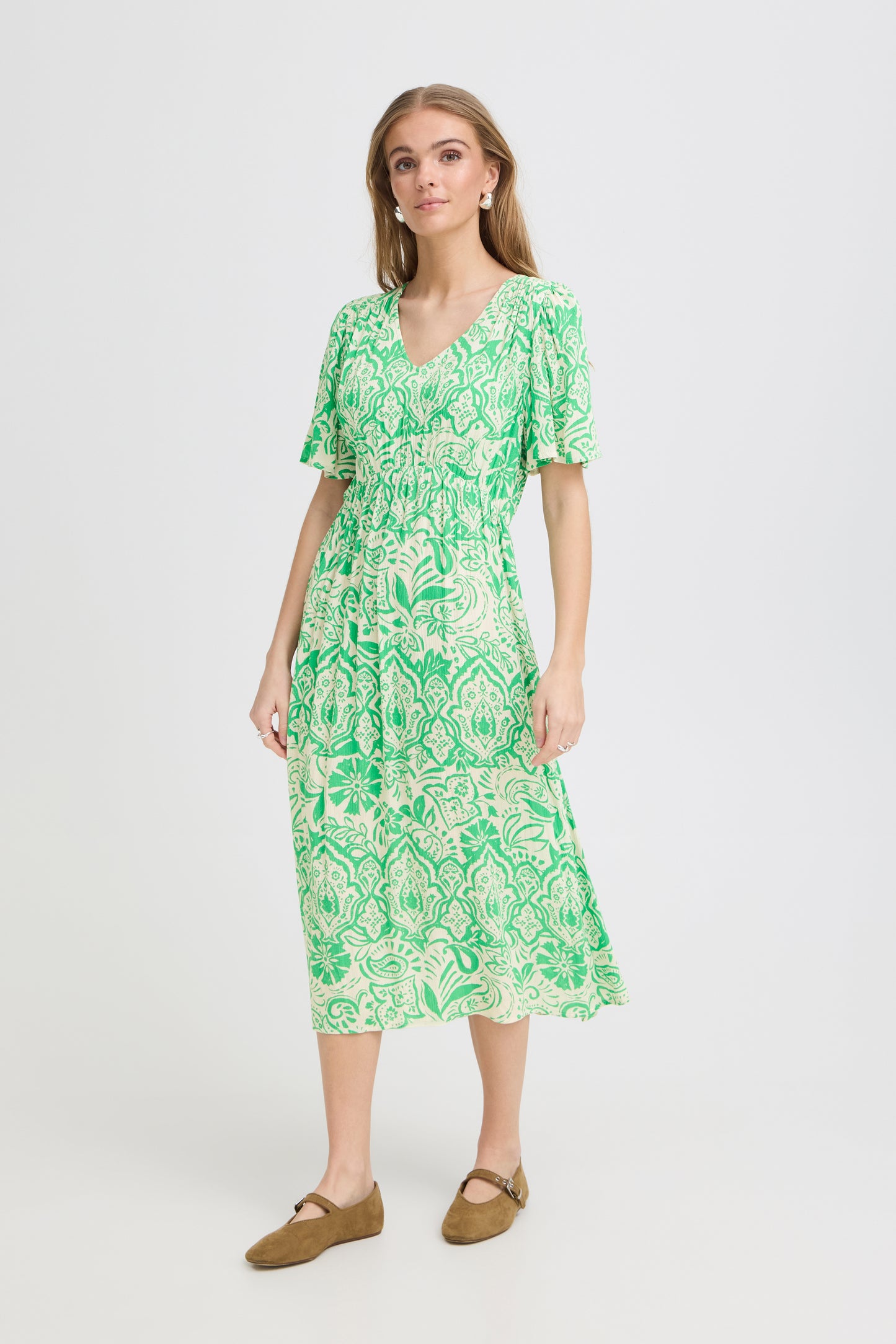 Ihmarrakech Dress - Green Long Dress
