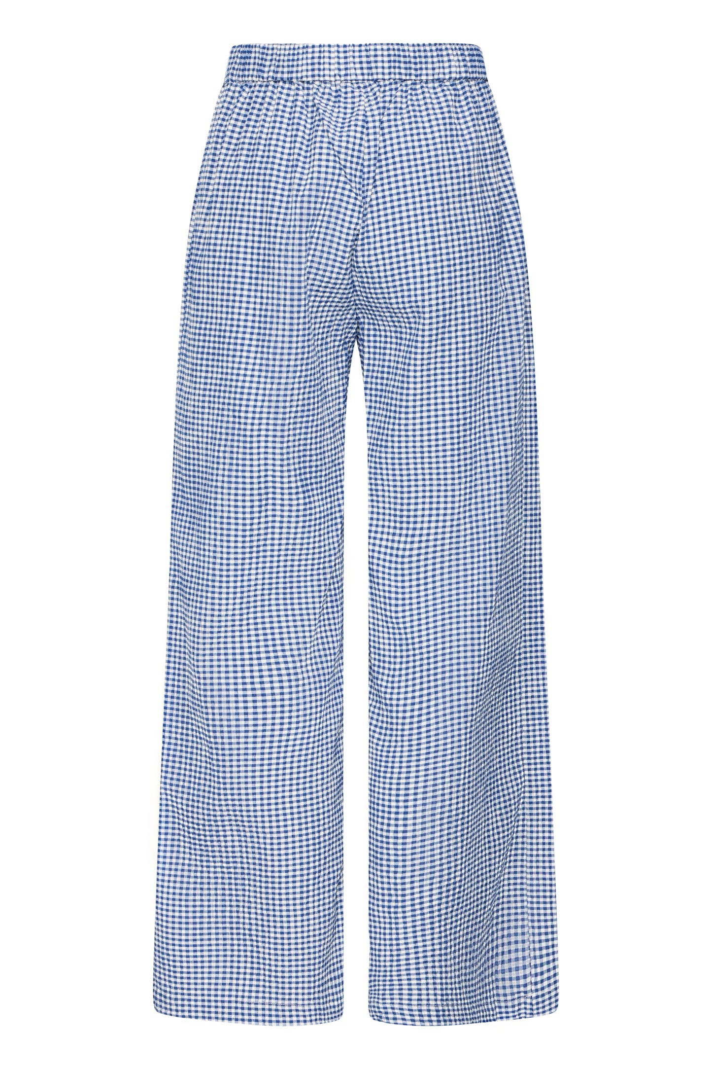 Ihjilma Trousers - Navy Gingham
