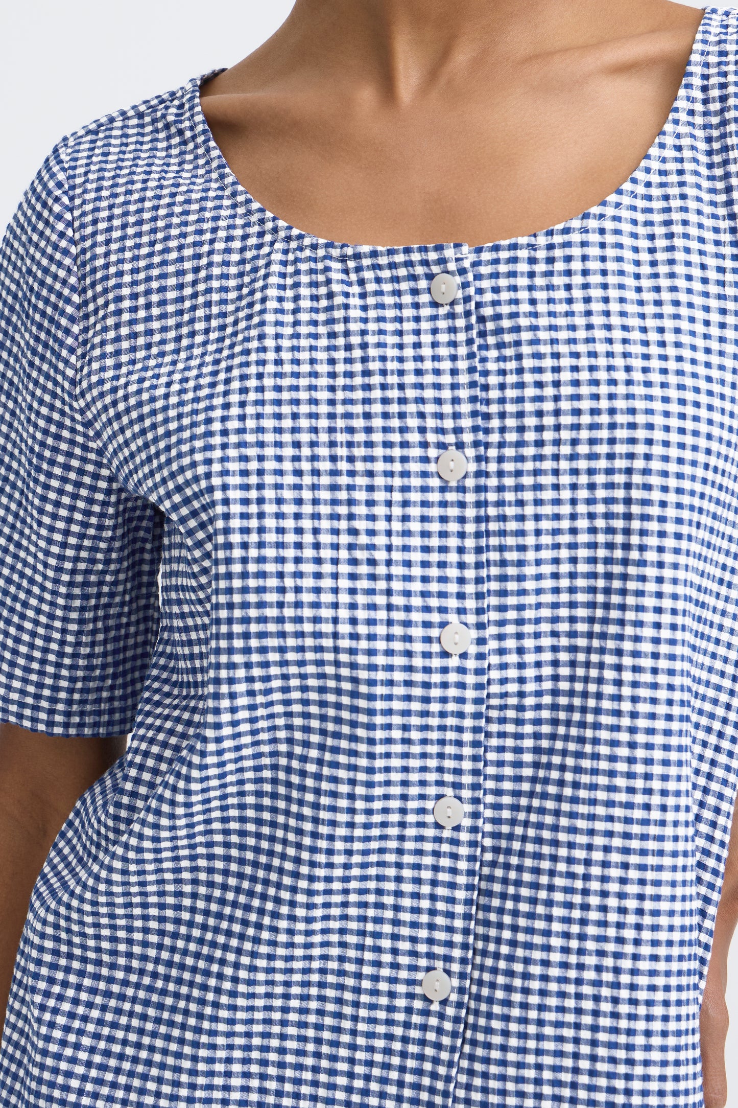Ihjilma Shirt - Blue Gingham