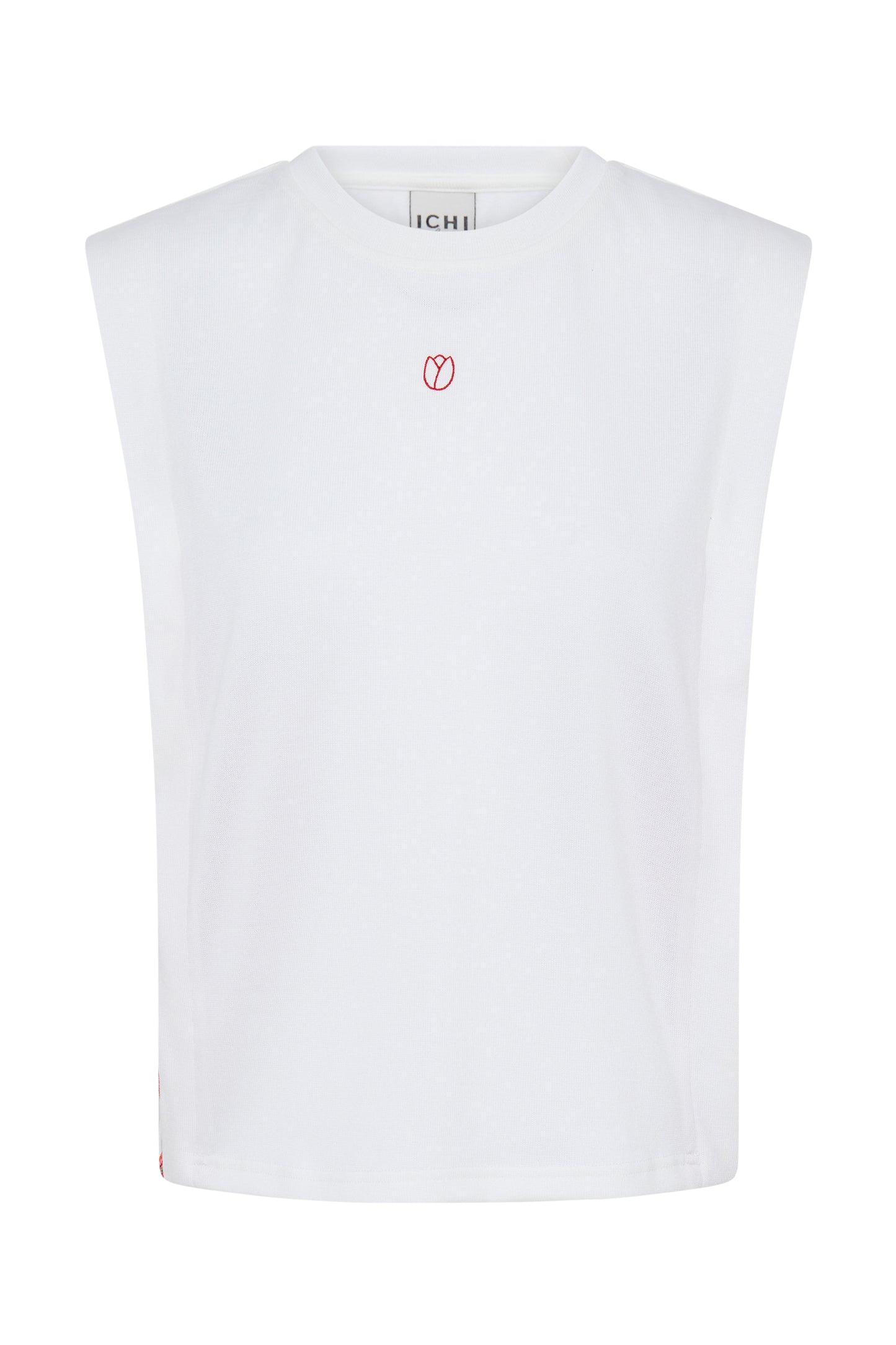 Ihlibella Top - White with Rainbow Sides