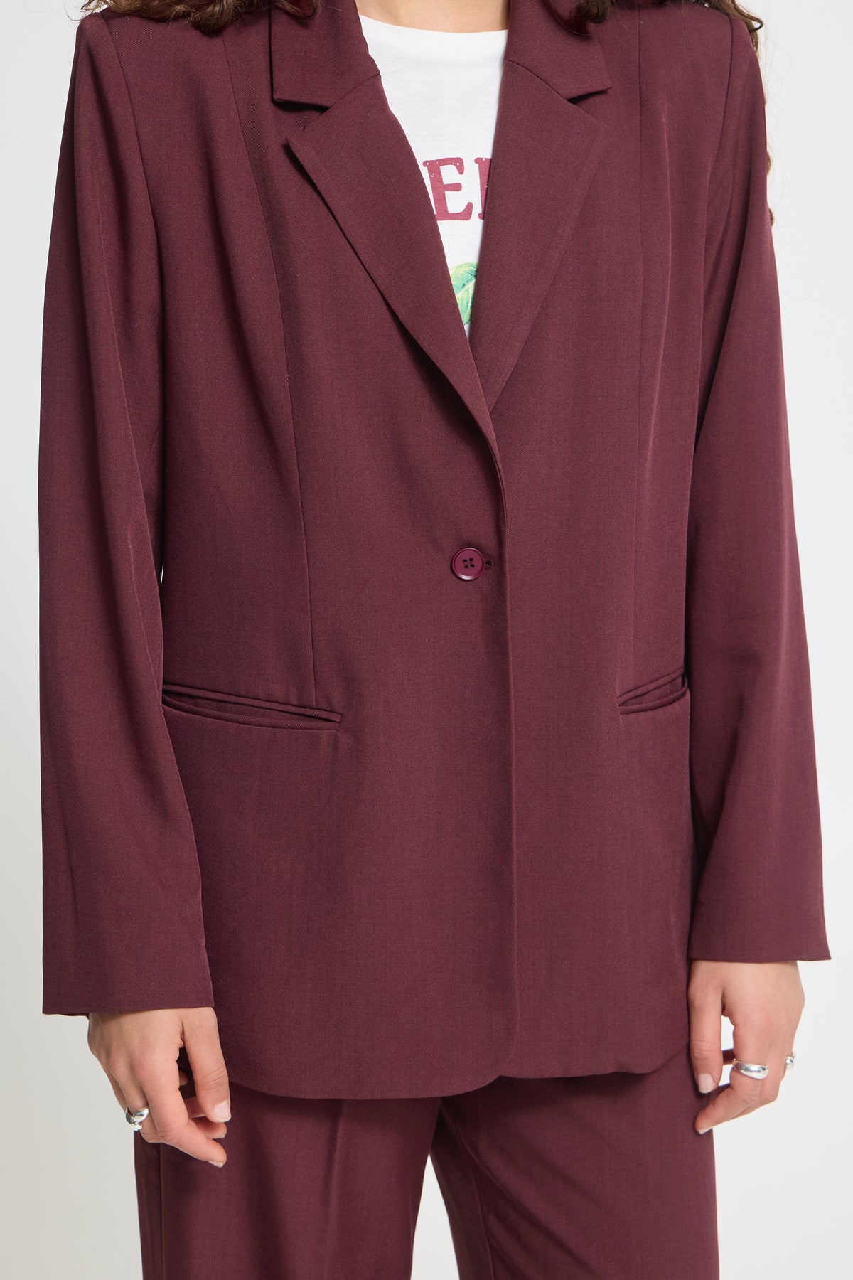 Ihfava Oversized Blazer - Port Royale