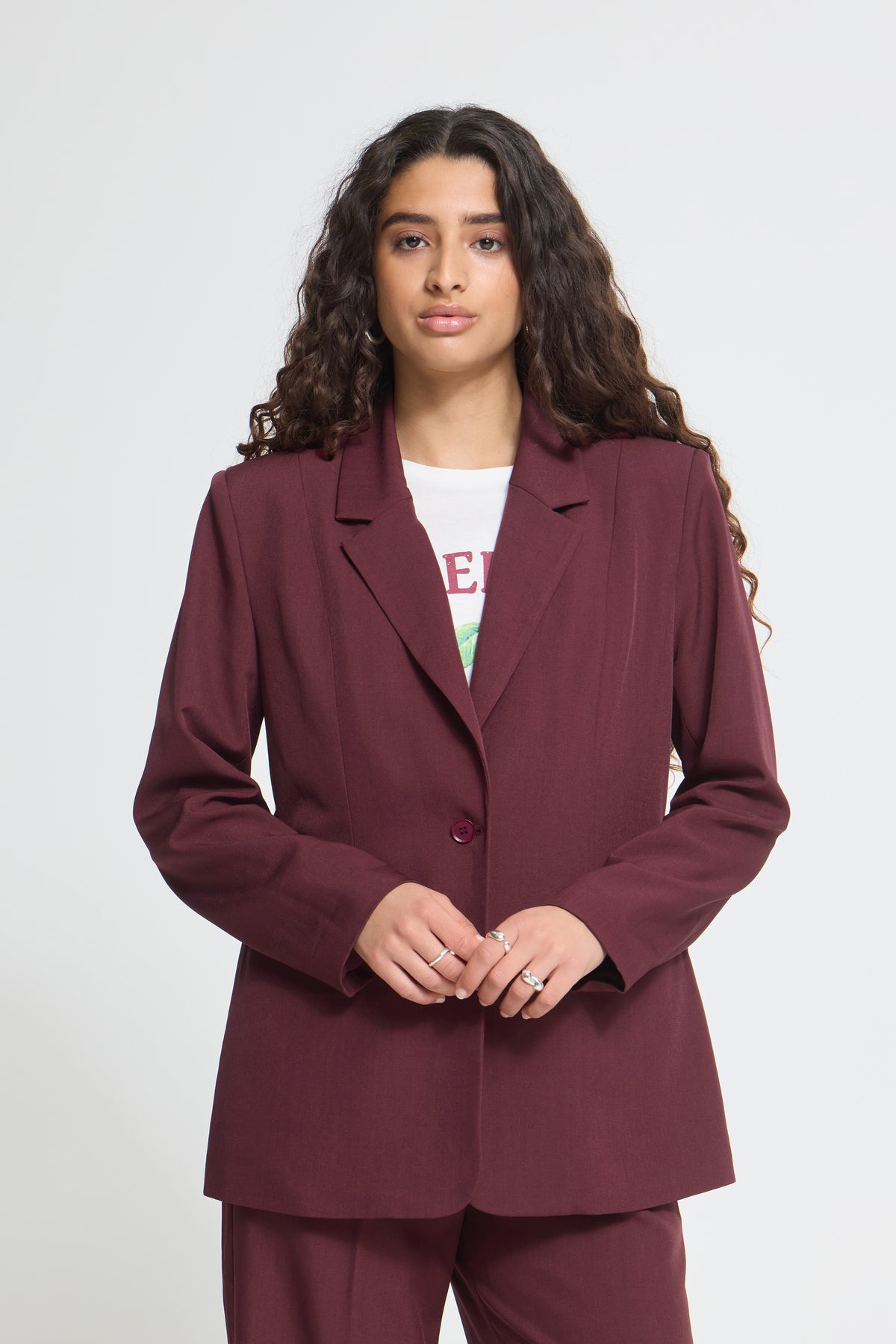 Ihfava Oversized Blazer - Port Royale