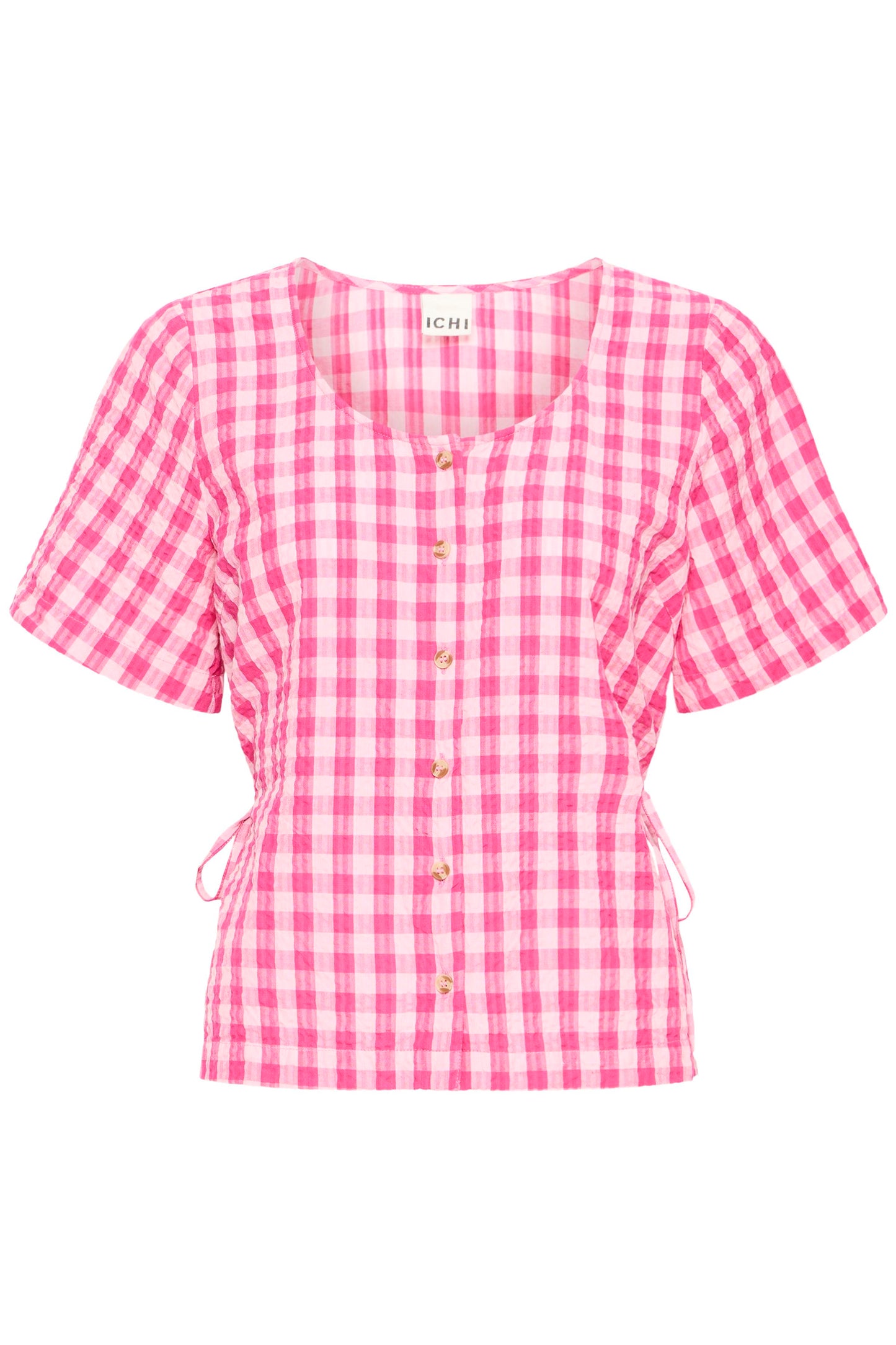 Ihfelicia Top - Very Berry Gingham