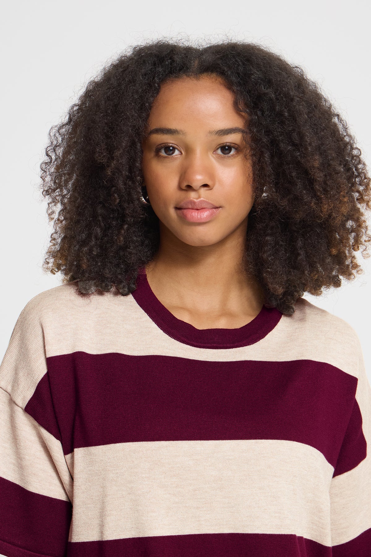 Ihluls Loose Short Sleeve - Wide Stripe