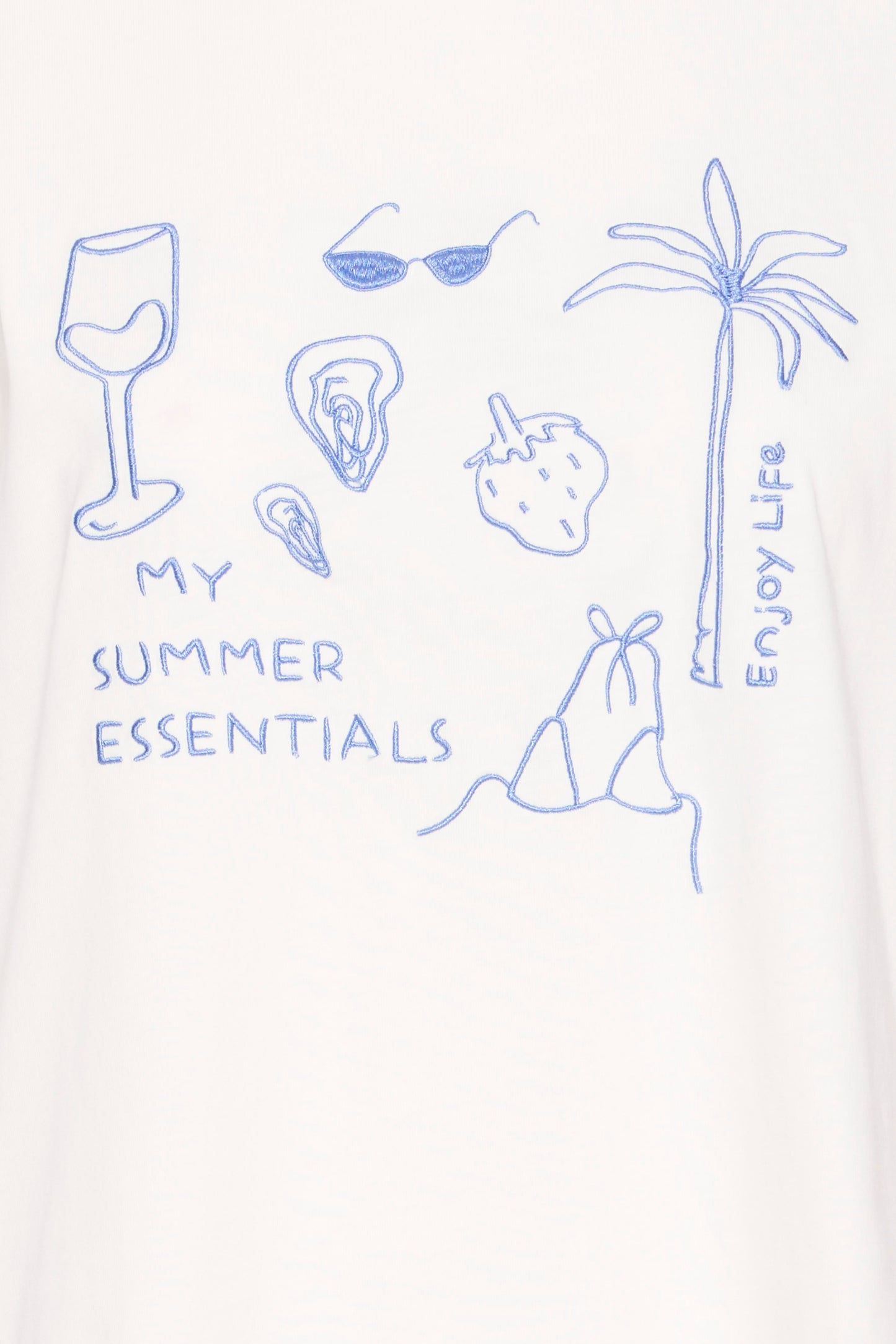 Ihnovola Short Sleeve Tee - Blue Holiday