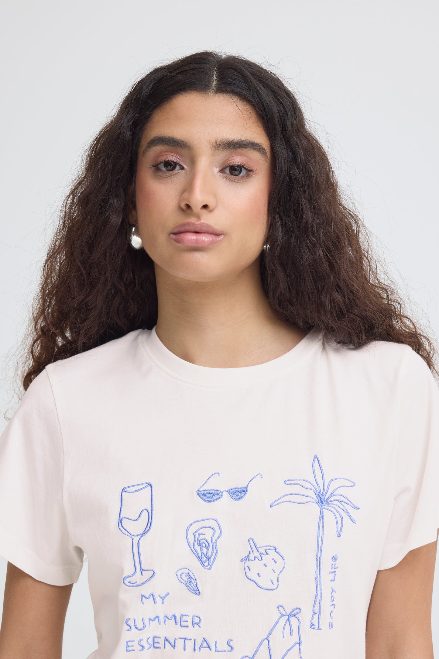 Ihnovola Short Sleeve Tee - Blue Holiday