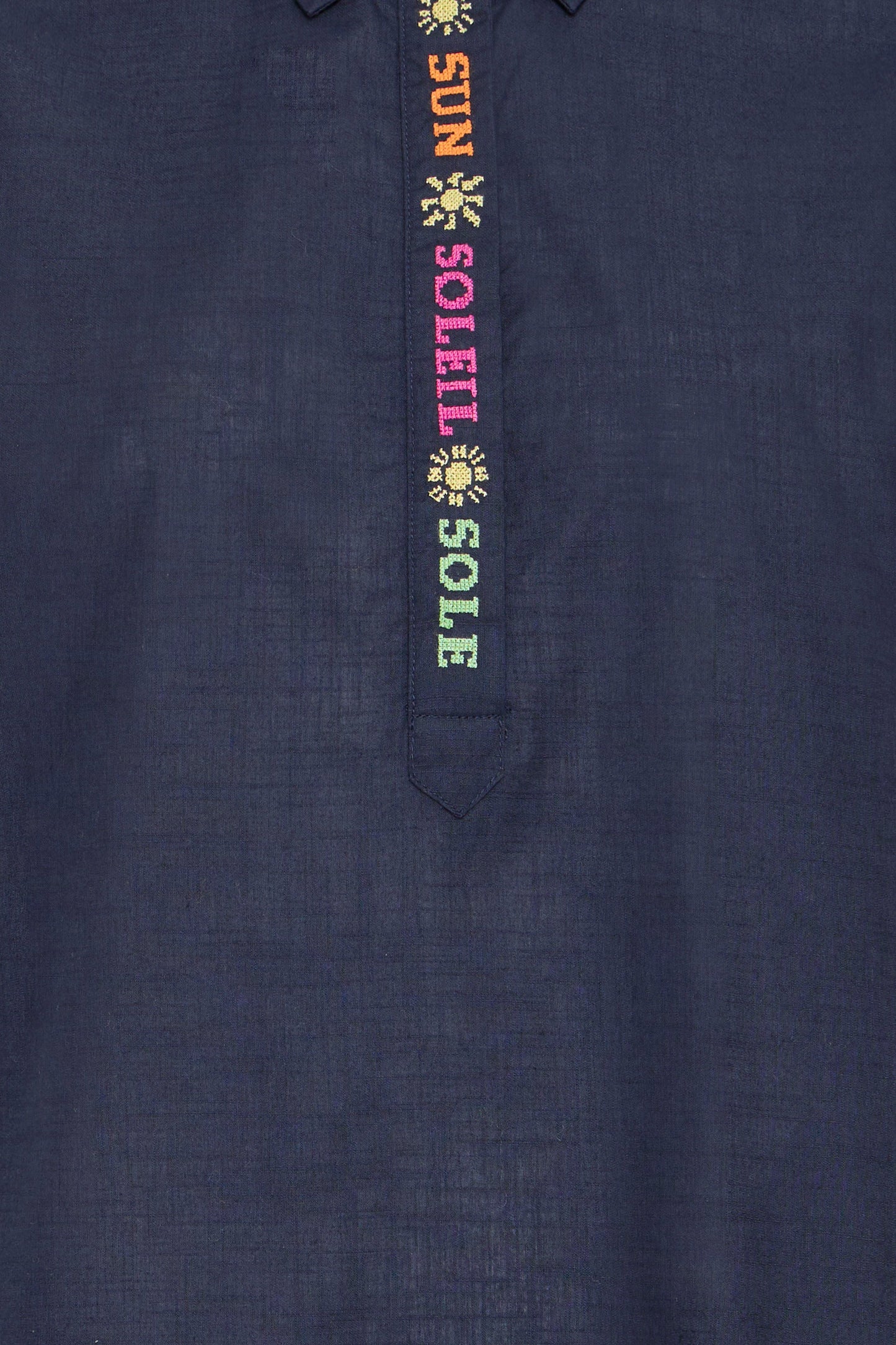 Ihloliva Dress - Navy Sun