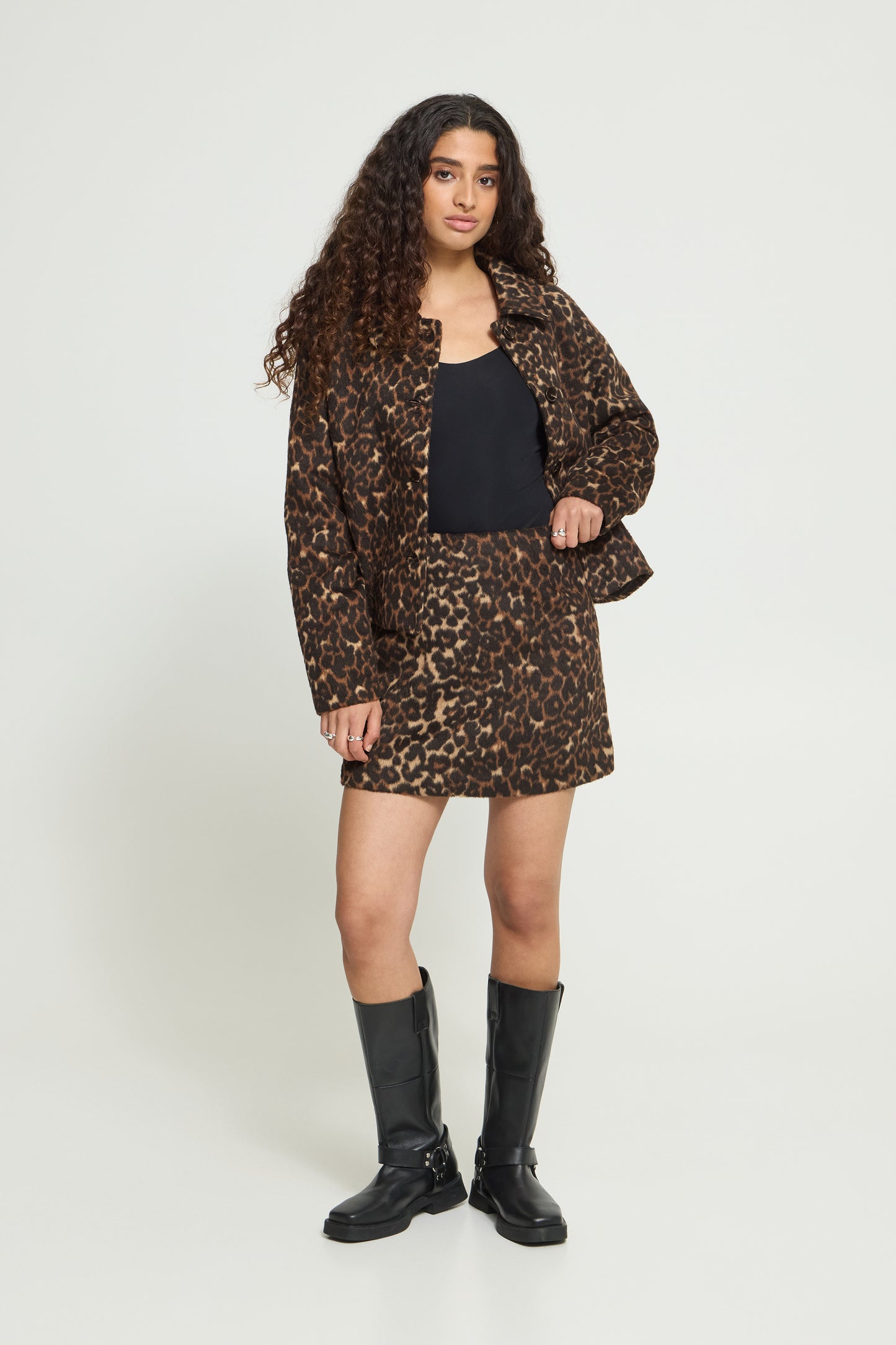 Ihwoola Skirt - Animal Print