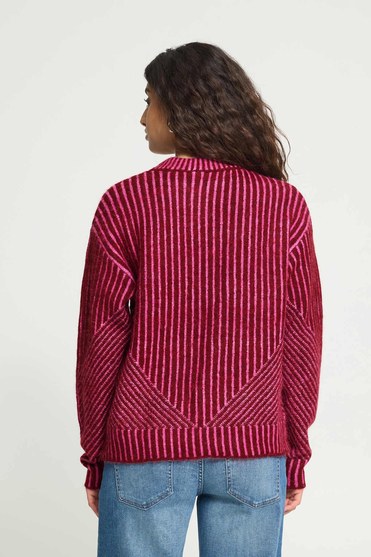 Ihkamara Stripe Jumper - Pink