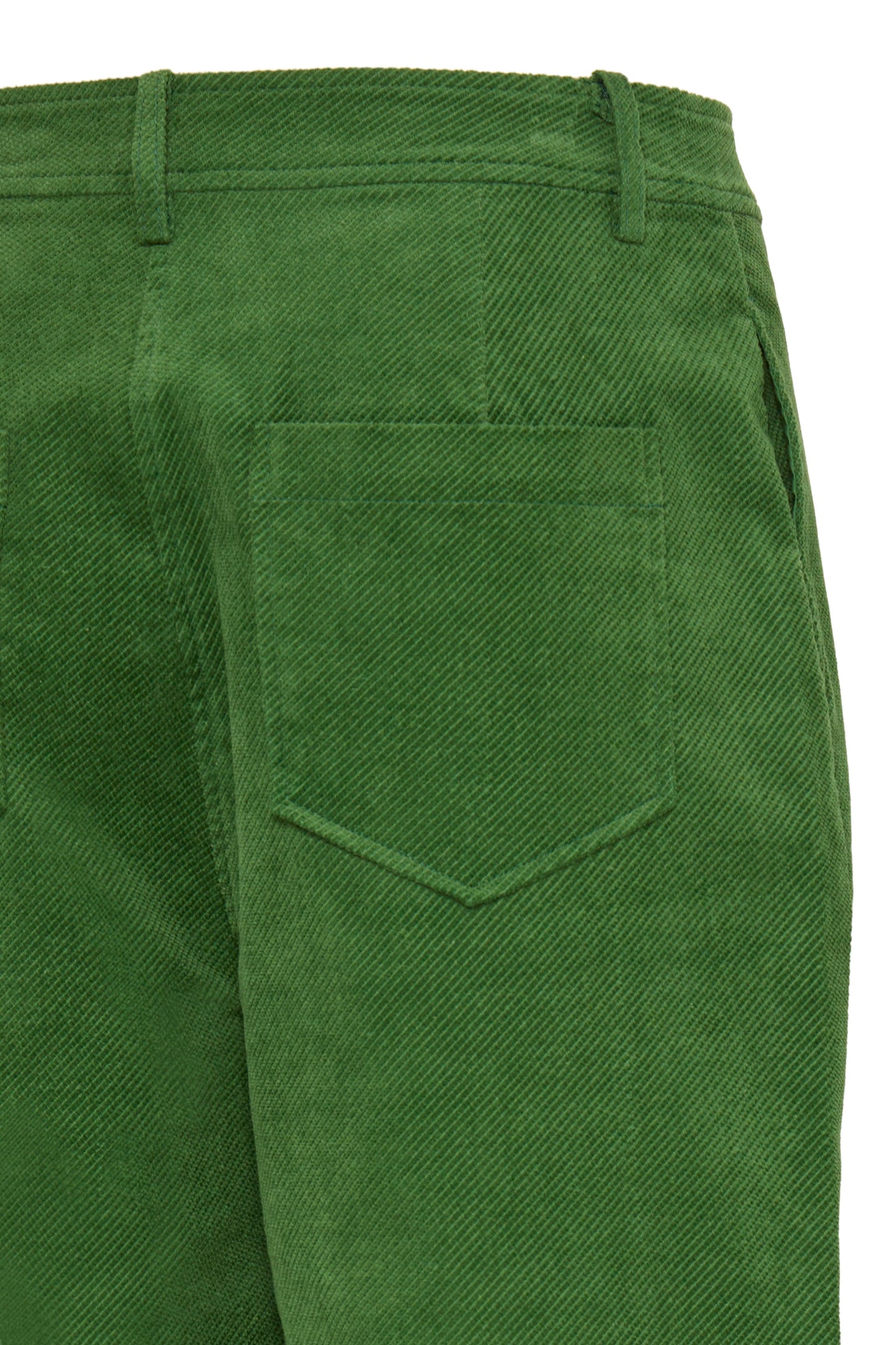 Ihfecova Trousers - Fairway Green Cord