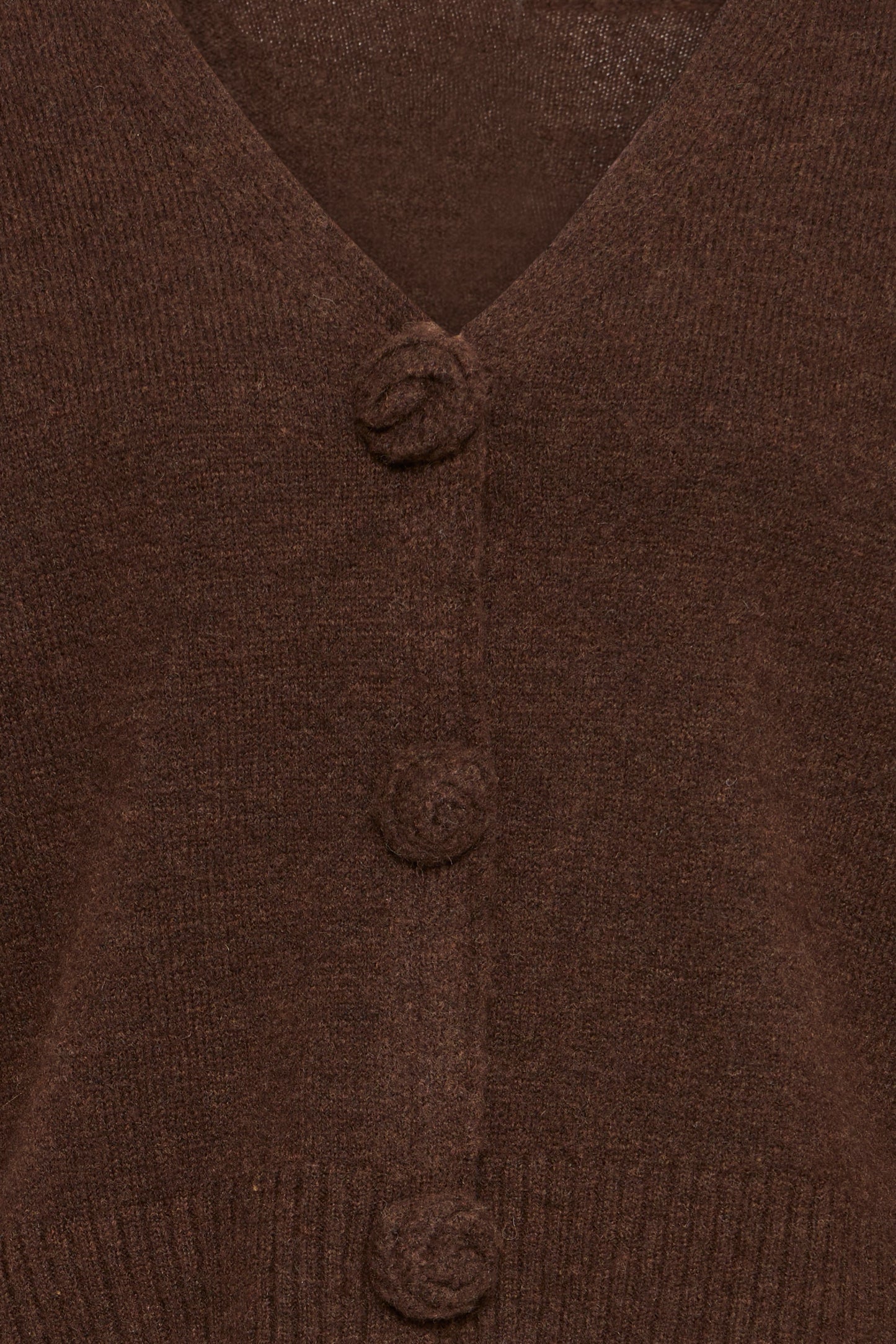 Ihpovoke Cardigan - Chicory Coffee Brown