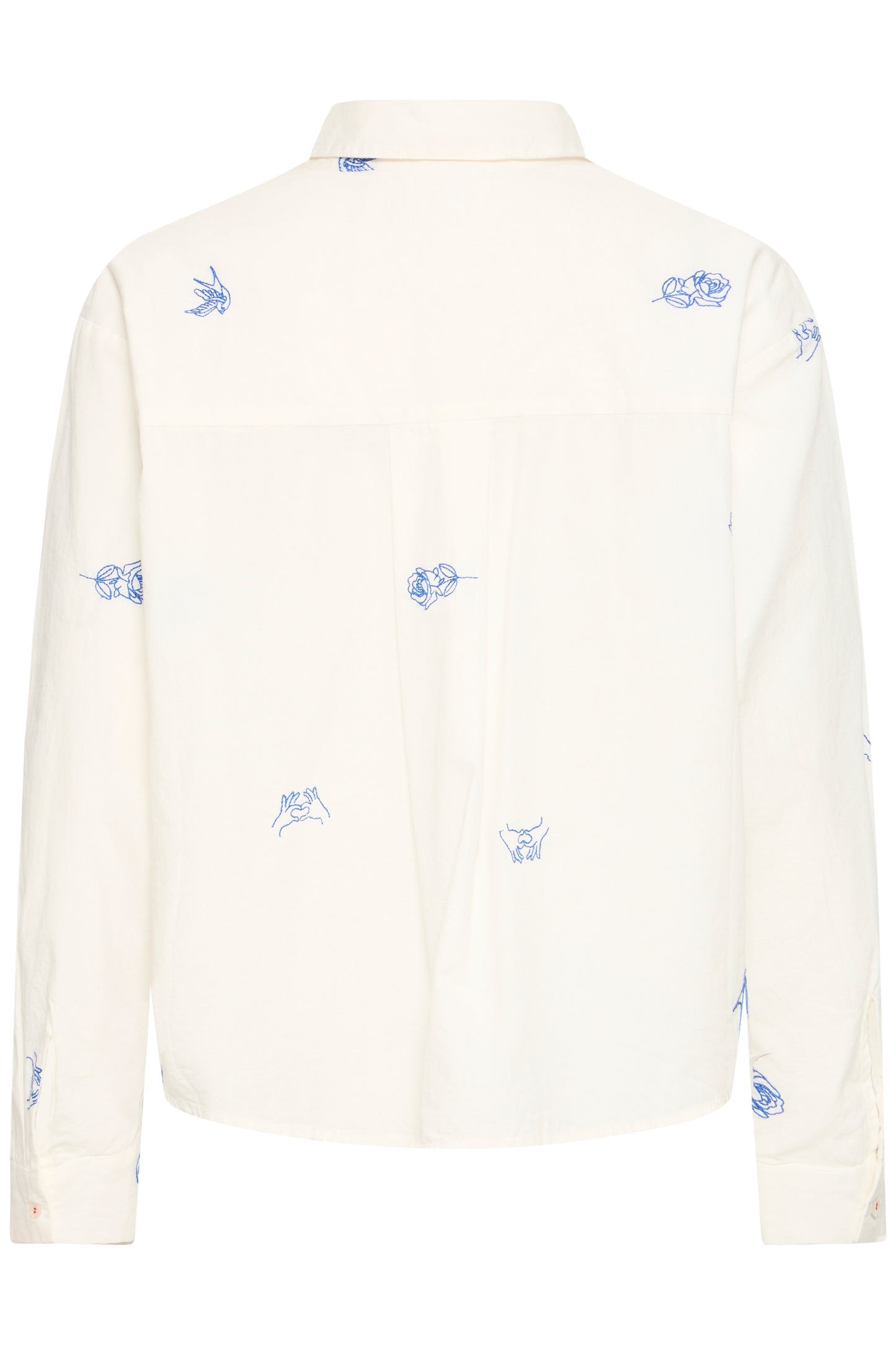 Iheira Shirt - White Embroidered
