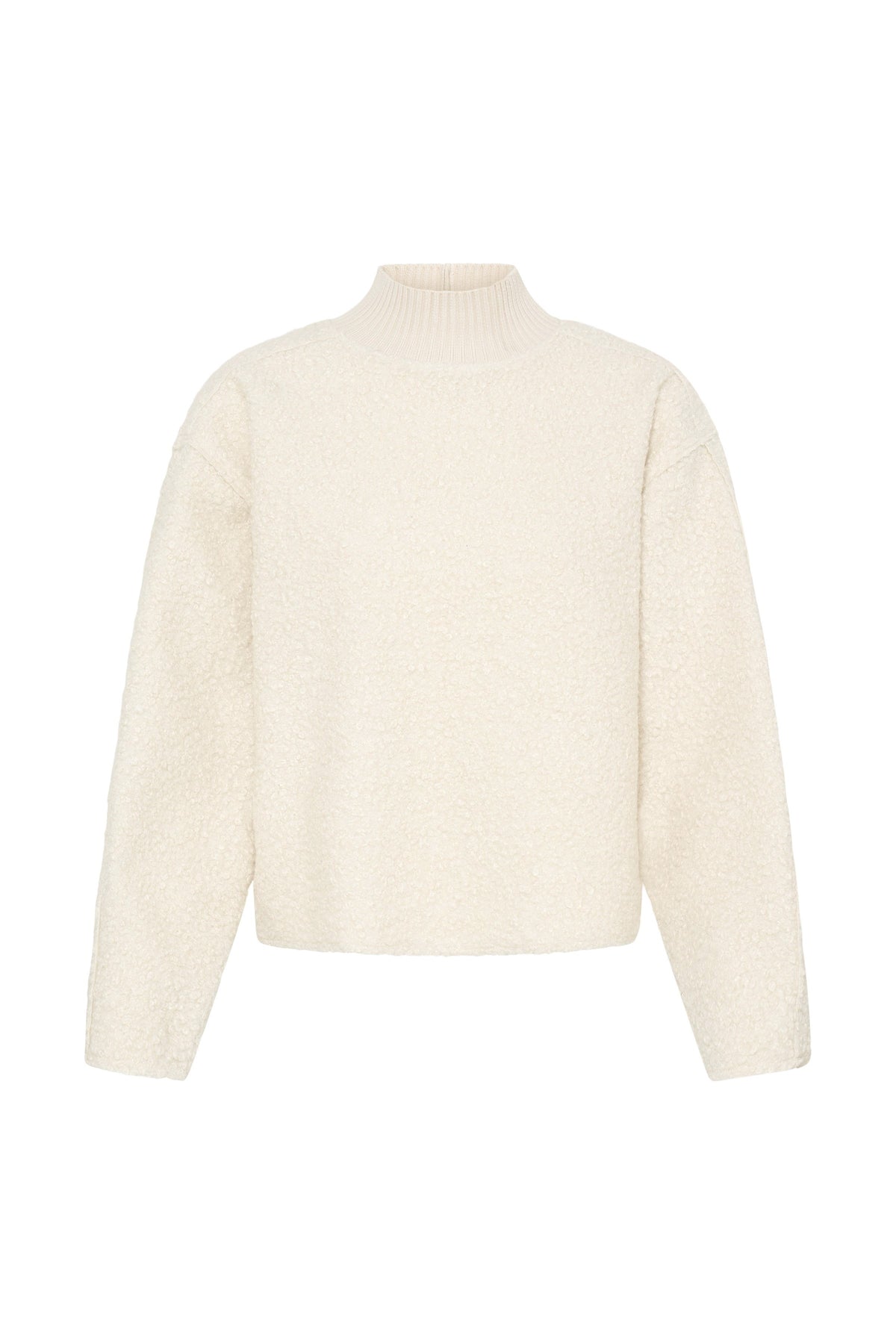 Ihcurley Jumper - Cream Fluffy