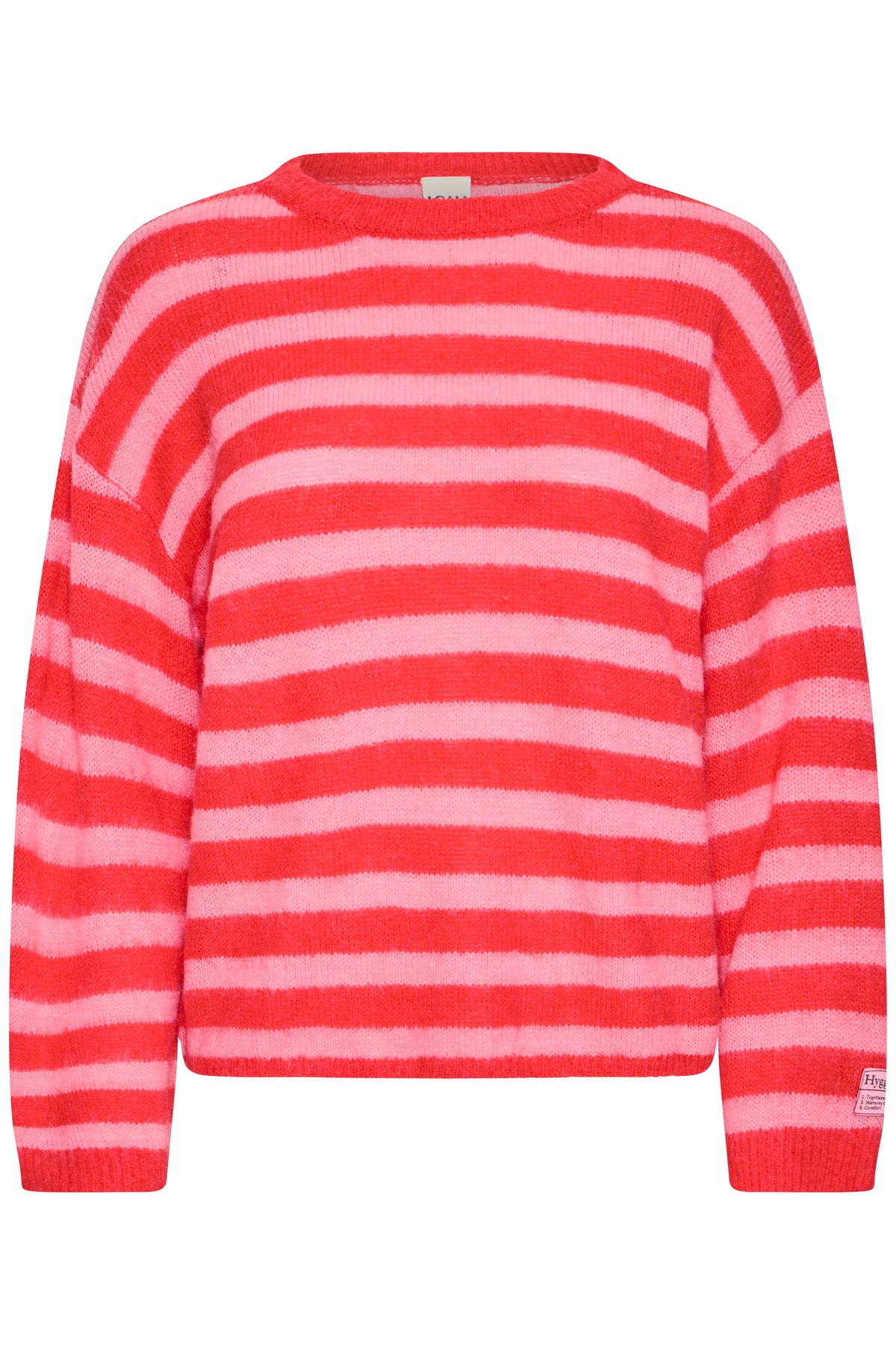 Ihblush Jumper - Pink and Red Stripe