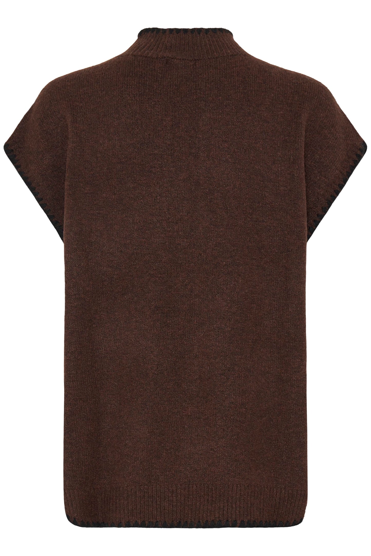 Iaberta Poncho - Chicory Coffee