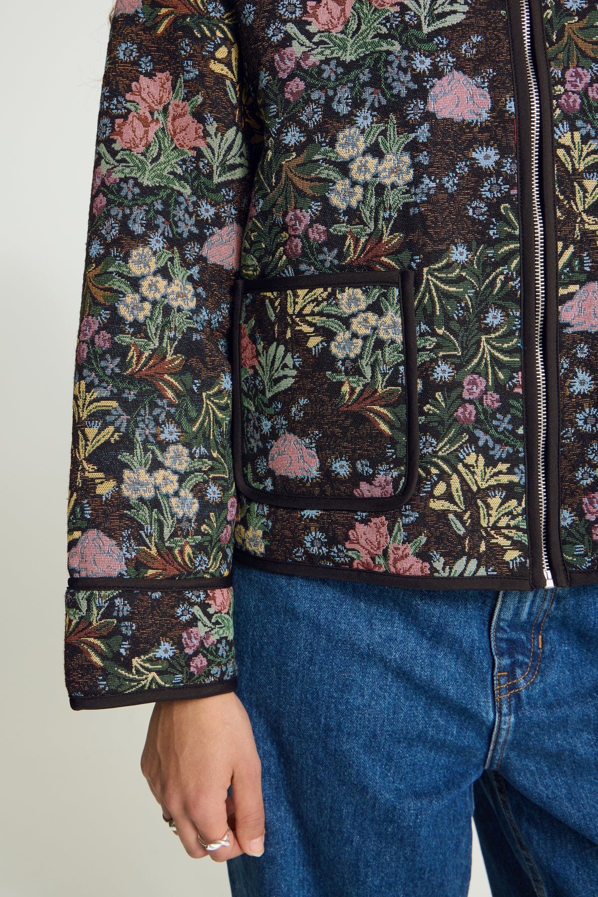 Ihhulina Jacket - Jacquard Floral