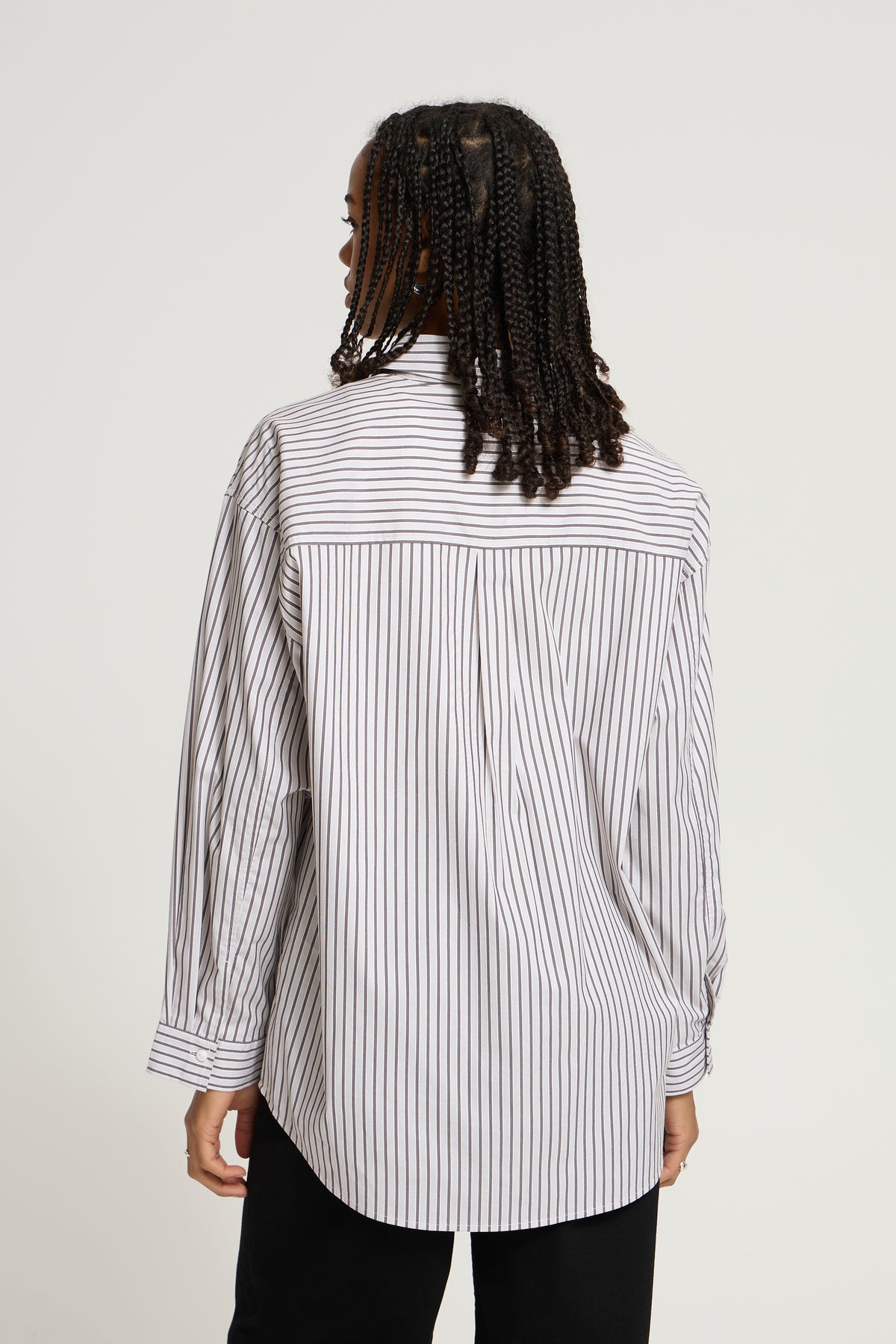 Ihjanine Shirt - Grey Stripe Detail