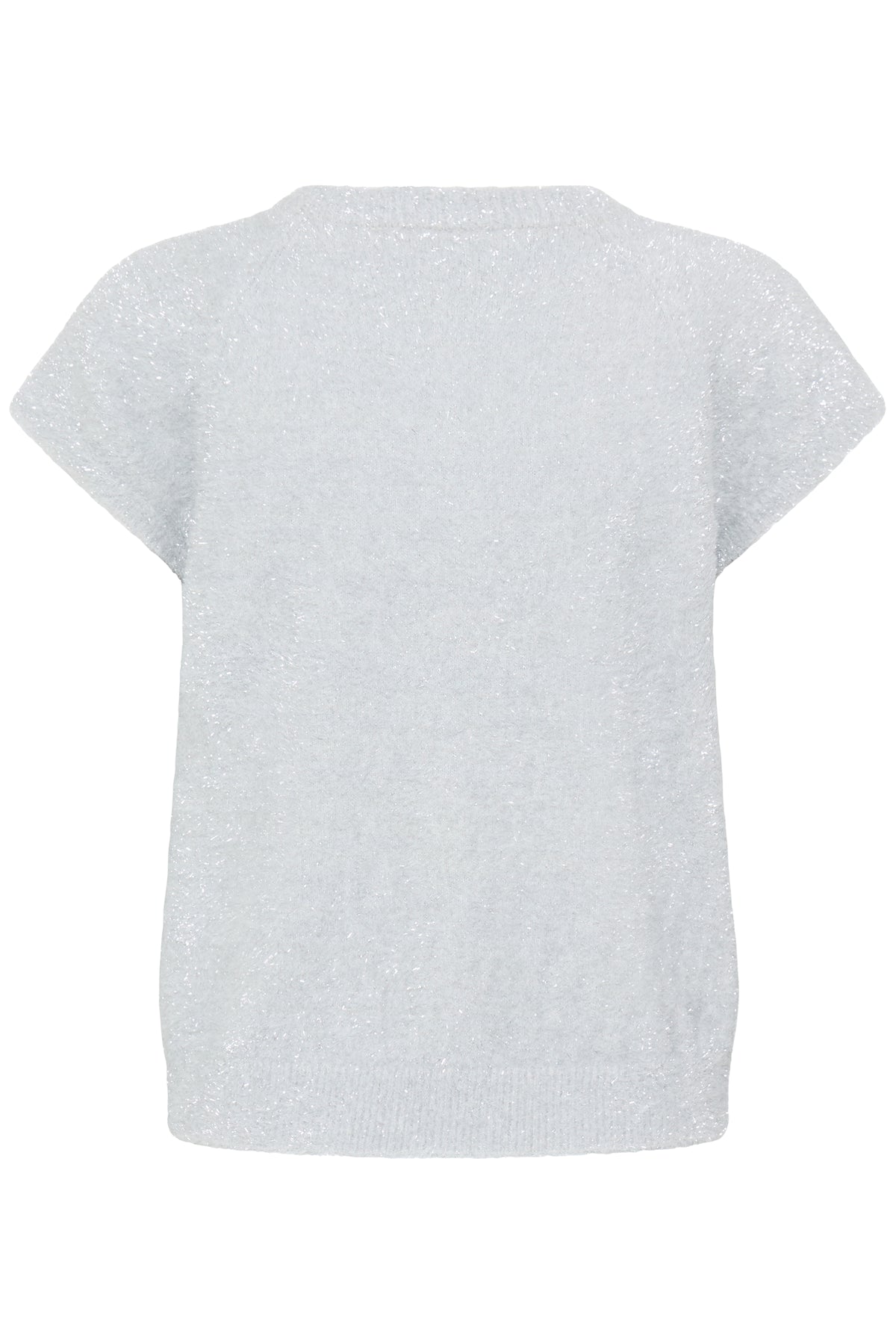 Ihaniles Short Sleeve - Silver Tinsel Vest