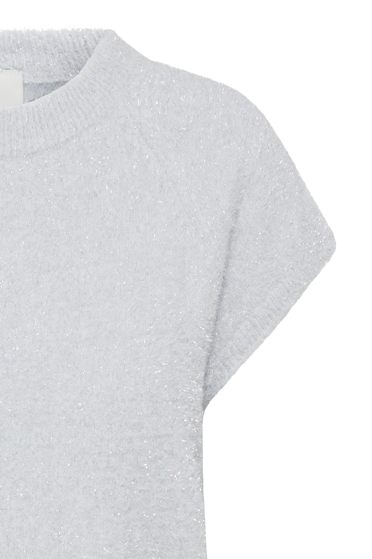 Ihaniles Short Sleeve - Silver Tinsel Vest