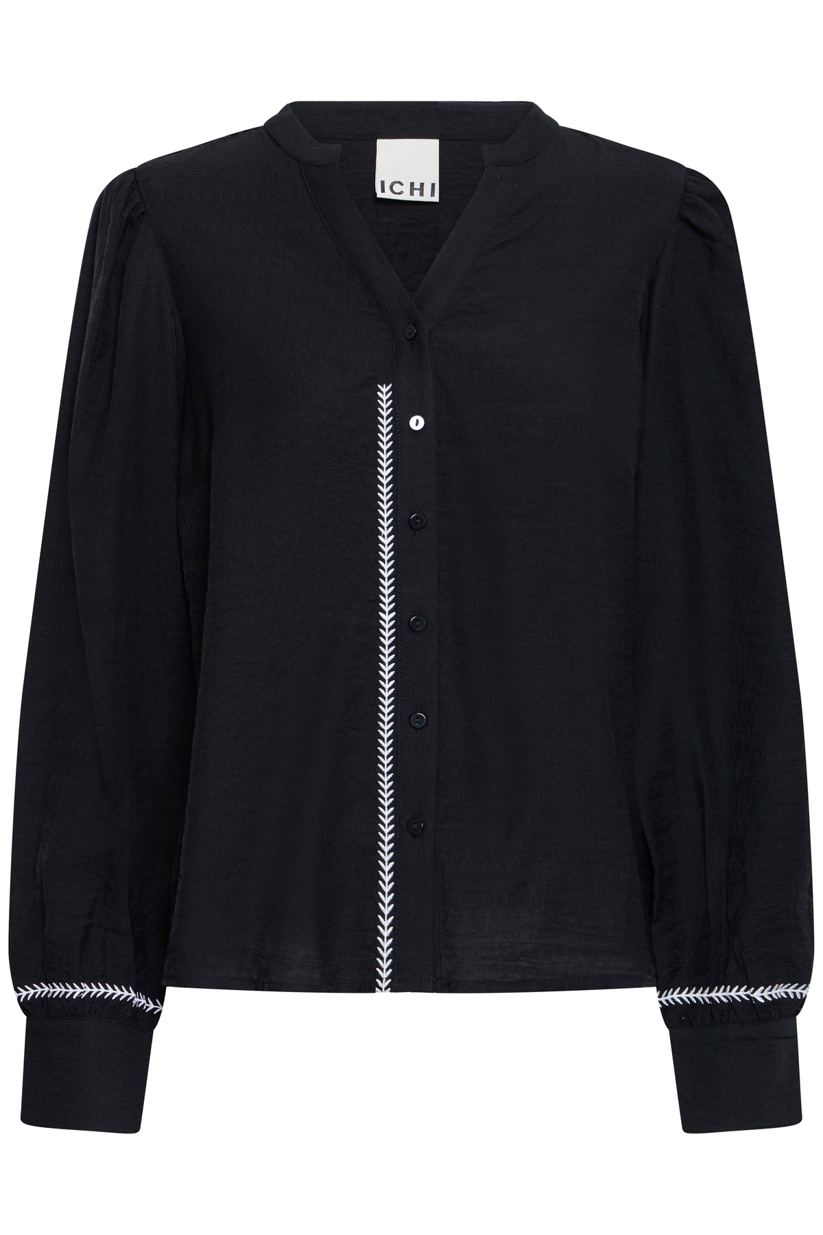 Ihliselle Shirt - Black White Edging