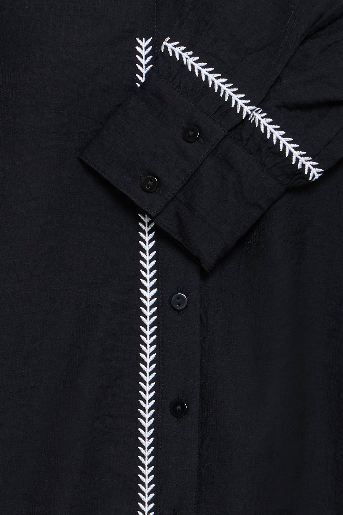 Ihliselle Shirt - Black White Edging