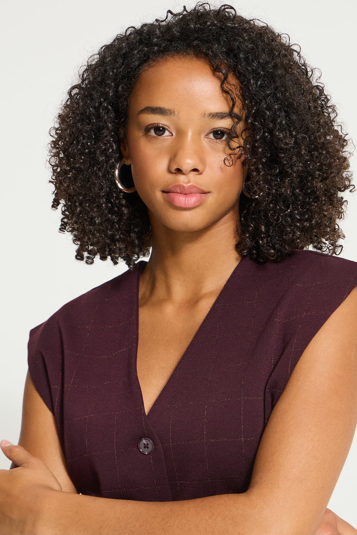Ihkate Sparkelly Waistcoat - Fudge