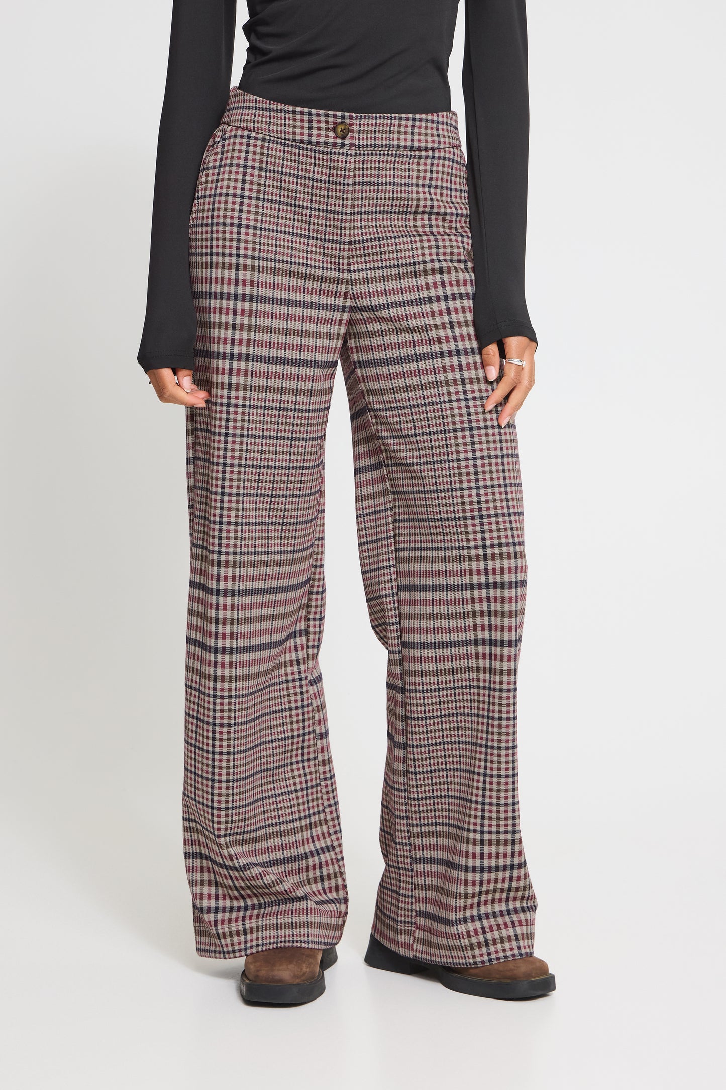 Ihkate Check Trousers - Big Check