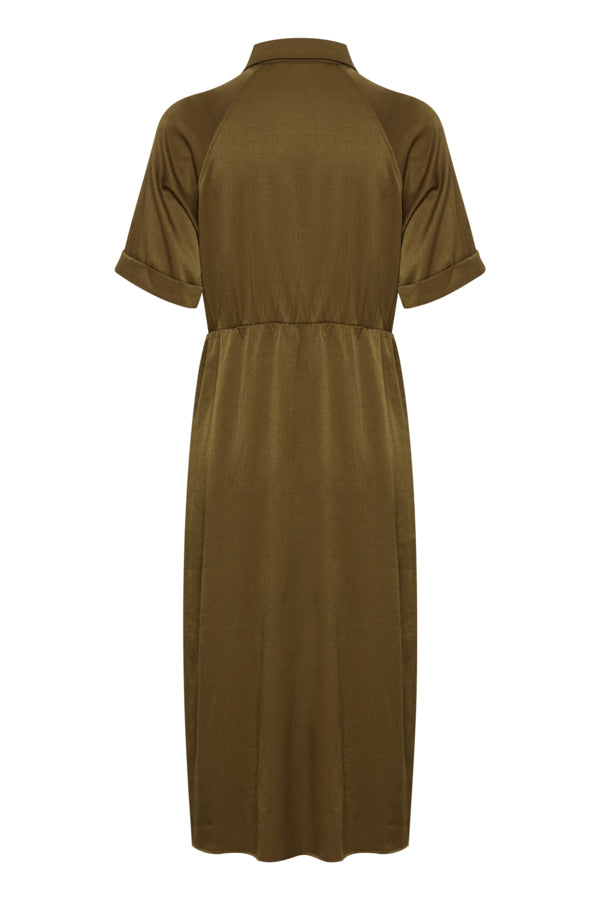 Frsaya Dark Olive Dress