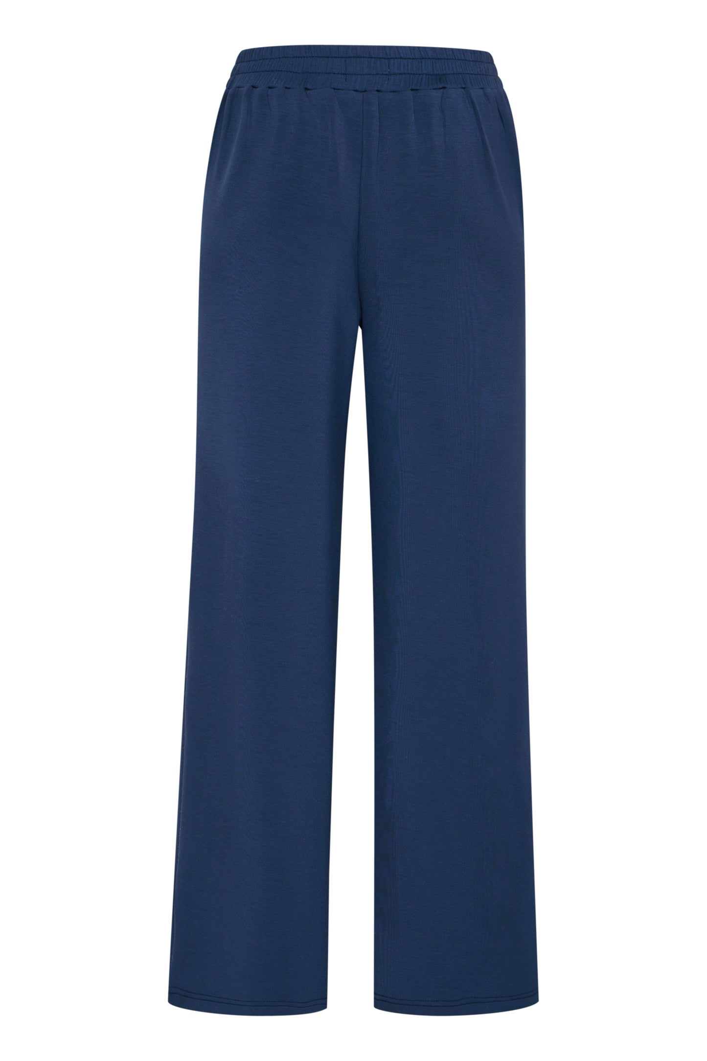 Fraurora Pants - Navy Wide Trouser