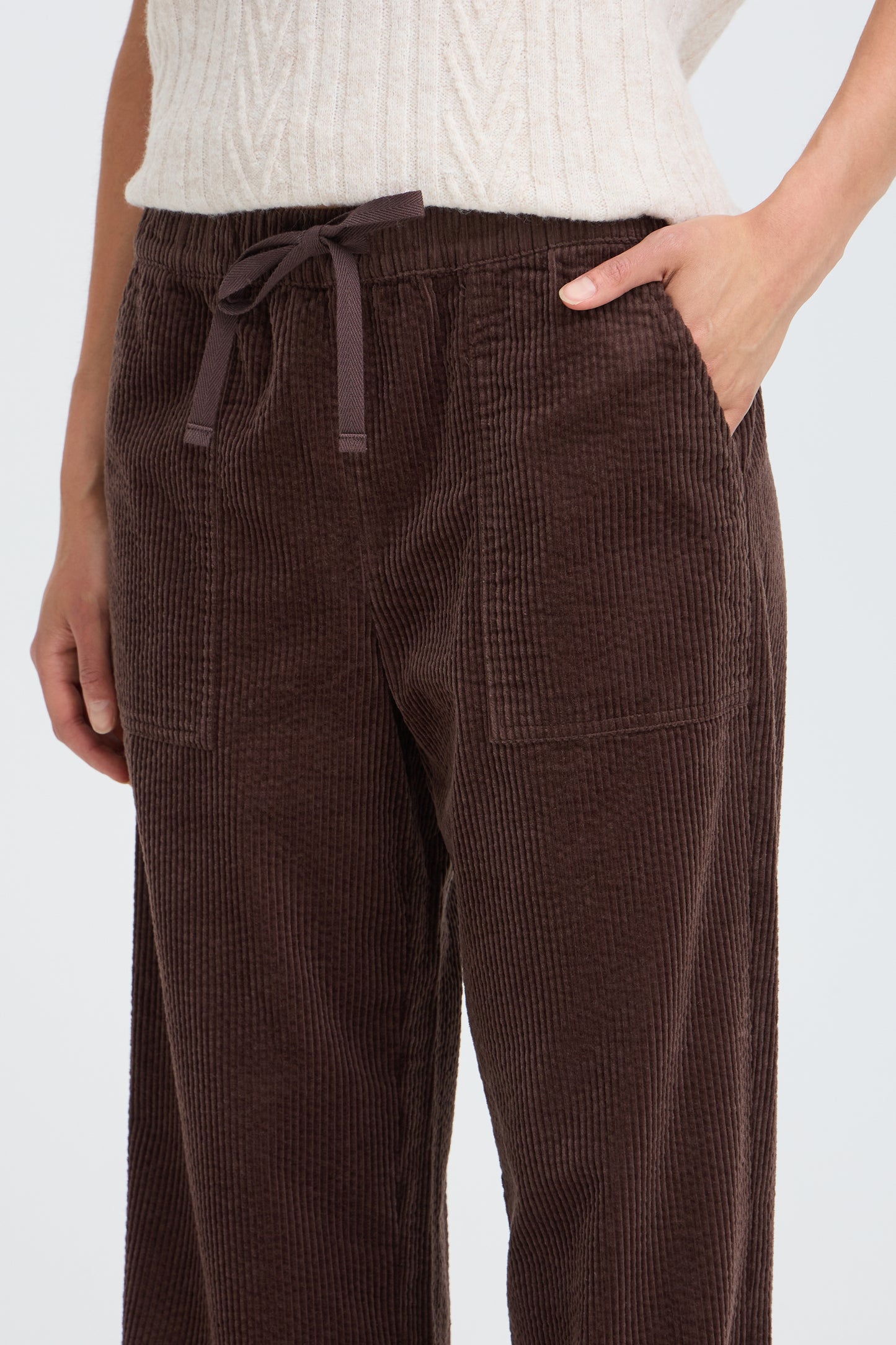 Frsalomi Trousers - Hot Fudge Jumbo Cord