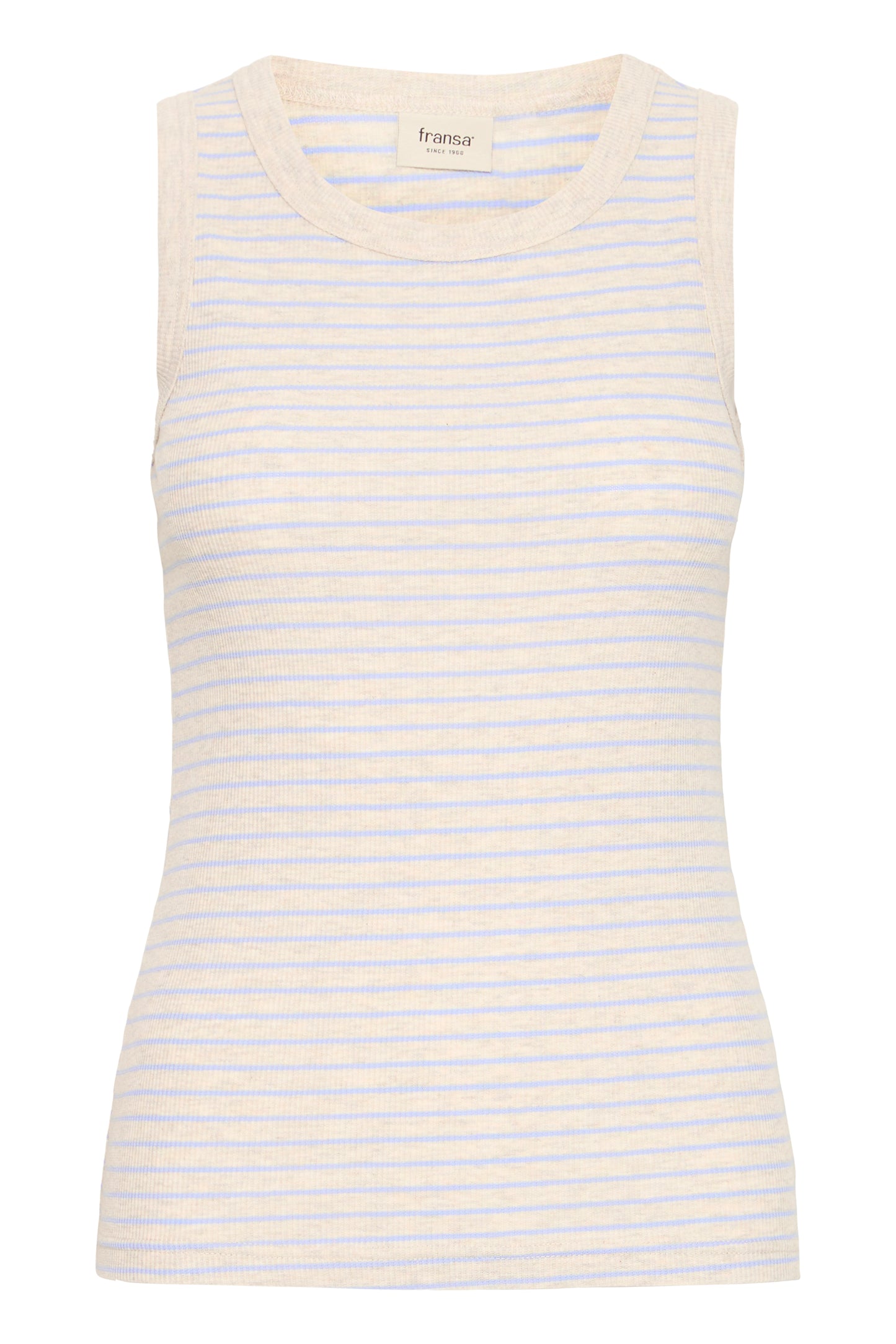 Frhozana Vest Top - Hydrangea Blue Stripe