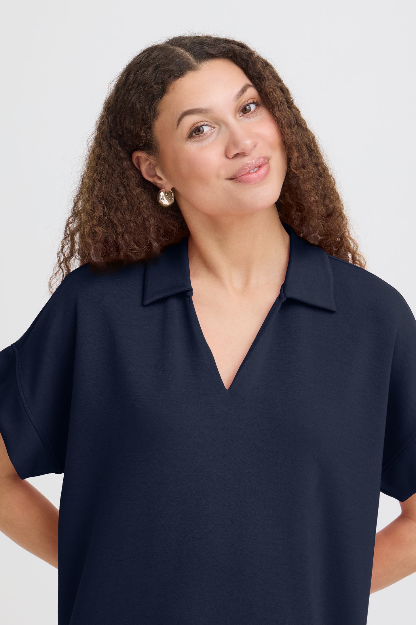 Fraurora Dress - Navy