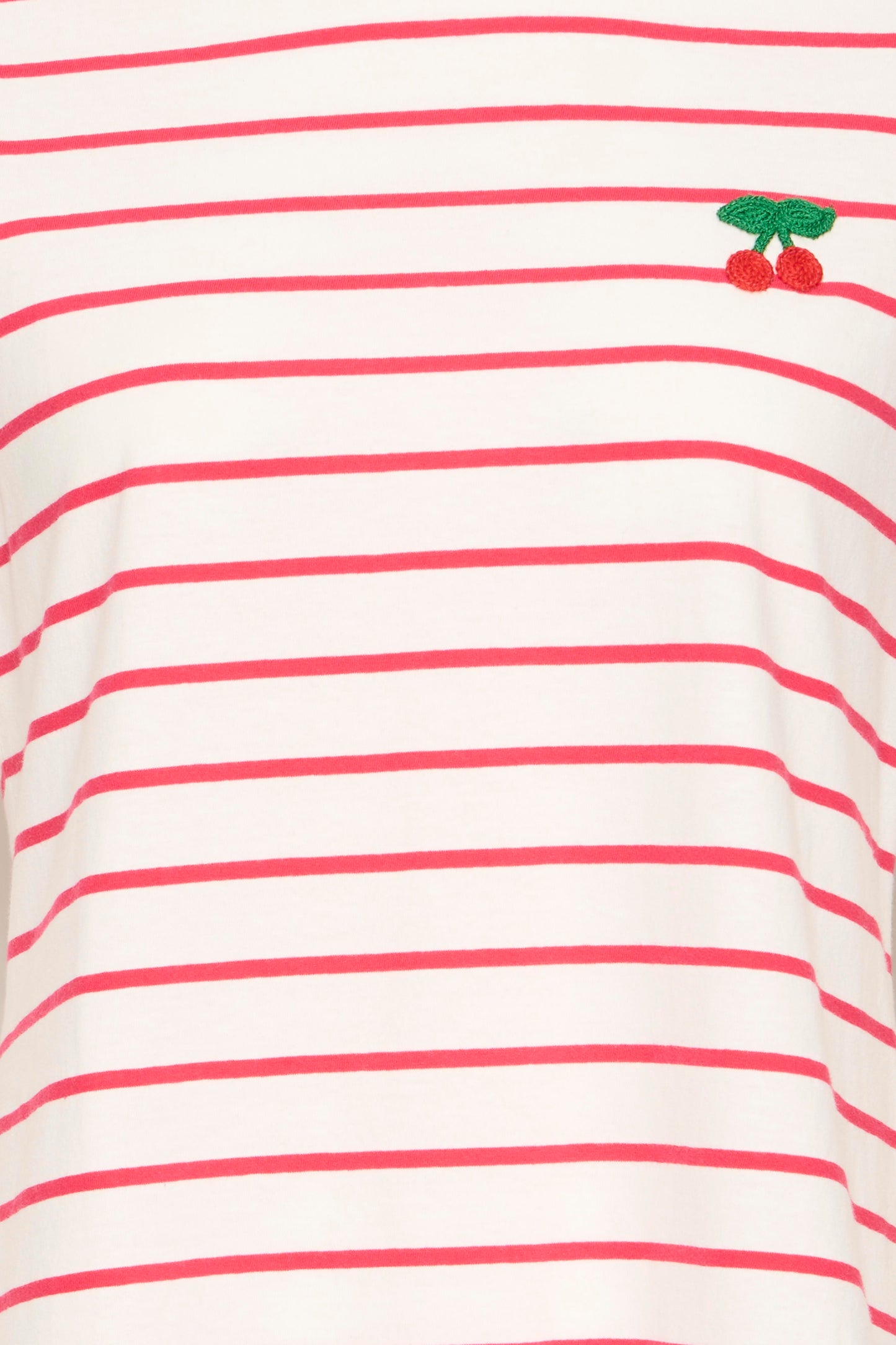 Frtiana Tee - Cherry Pink Stripe