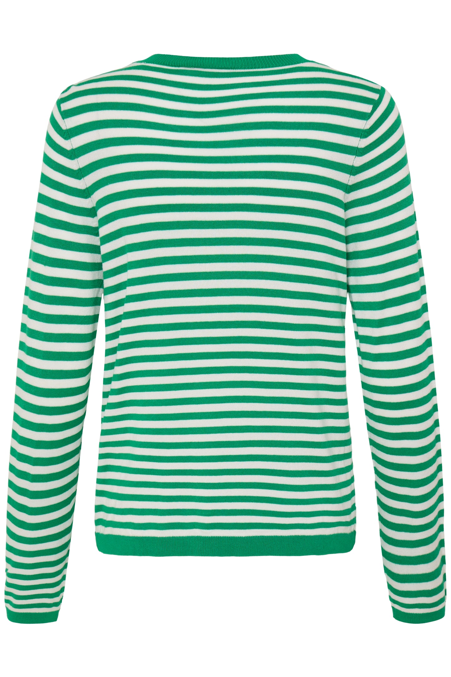 Frmary Pullover - Green Stripe Top