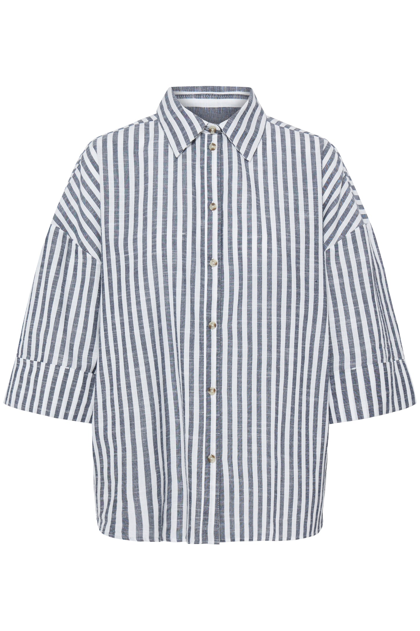 Frphebe Shirt - Navy Stripe
