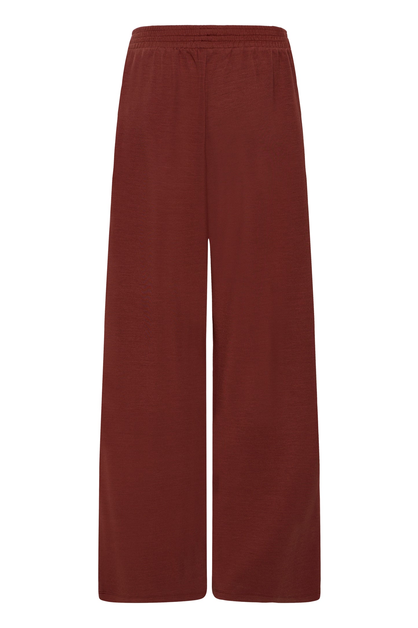Fraurora Trousers - Rum Raisin with White Stripe