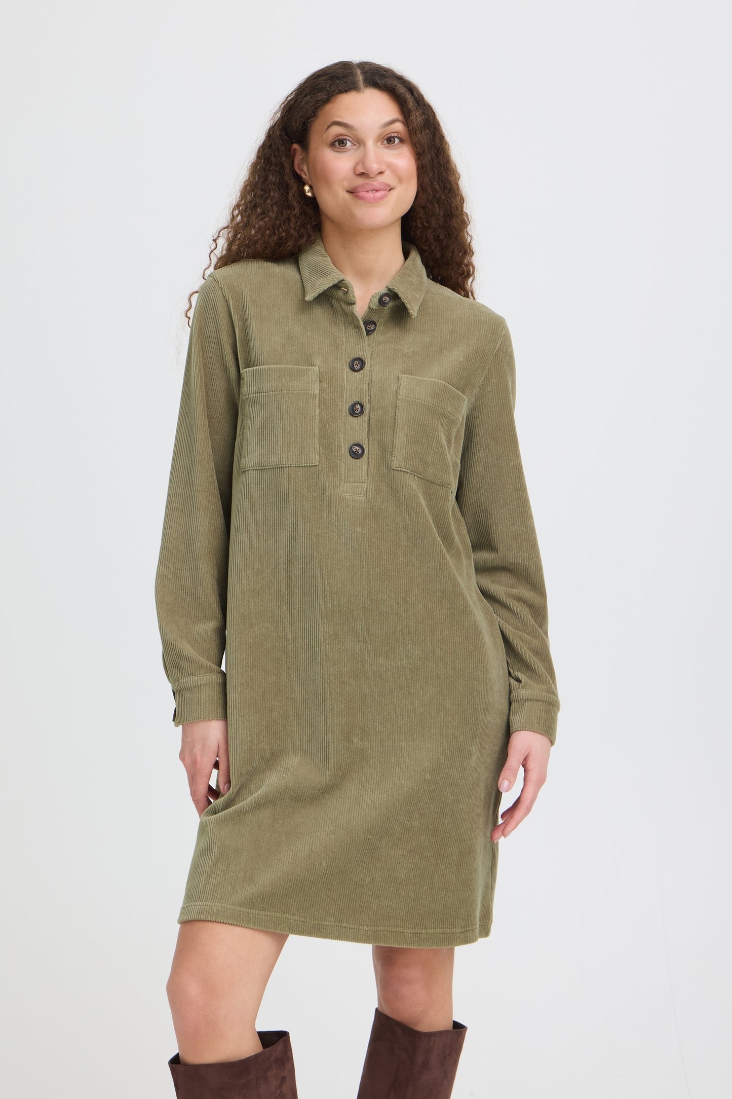 Frmilani Dress - Overland Tree Green