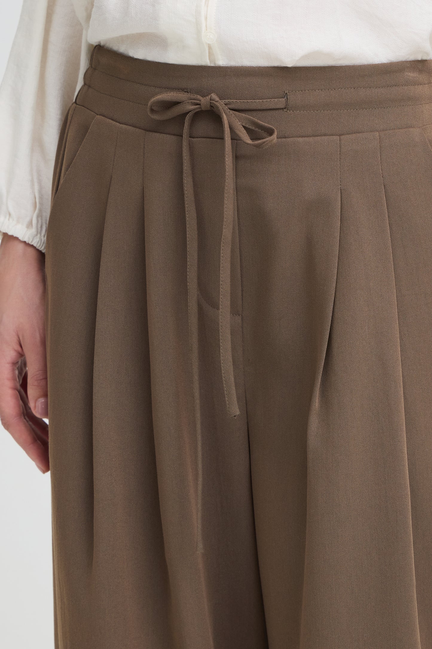 Frveda Trousers - Rain Drum