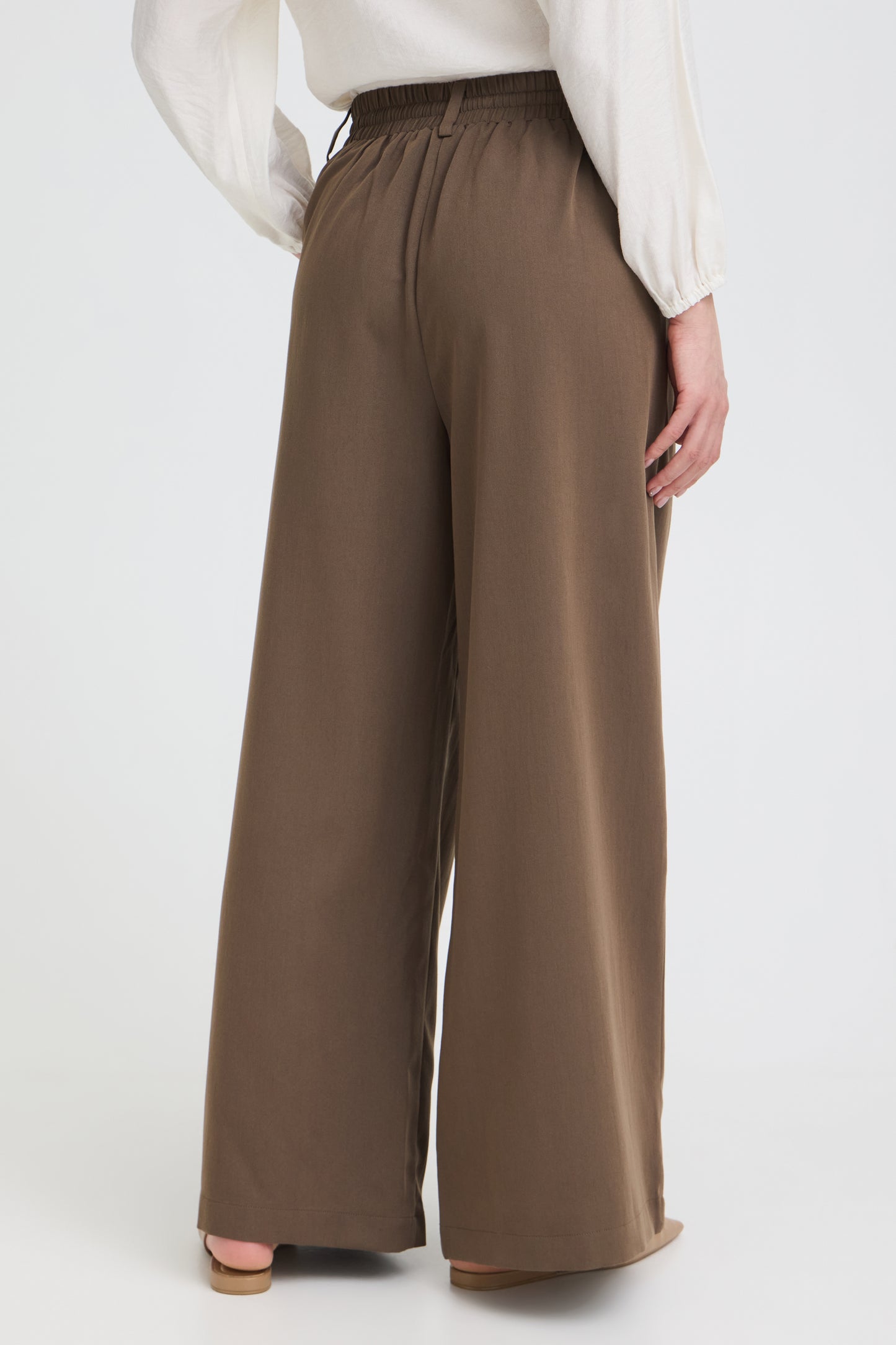 Frveda Trousers - Rain Drum