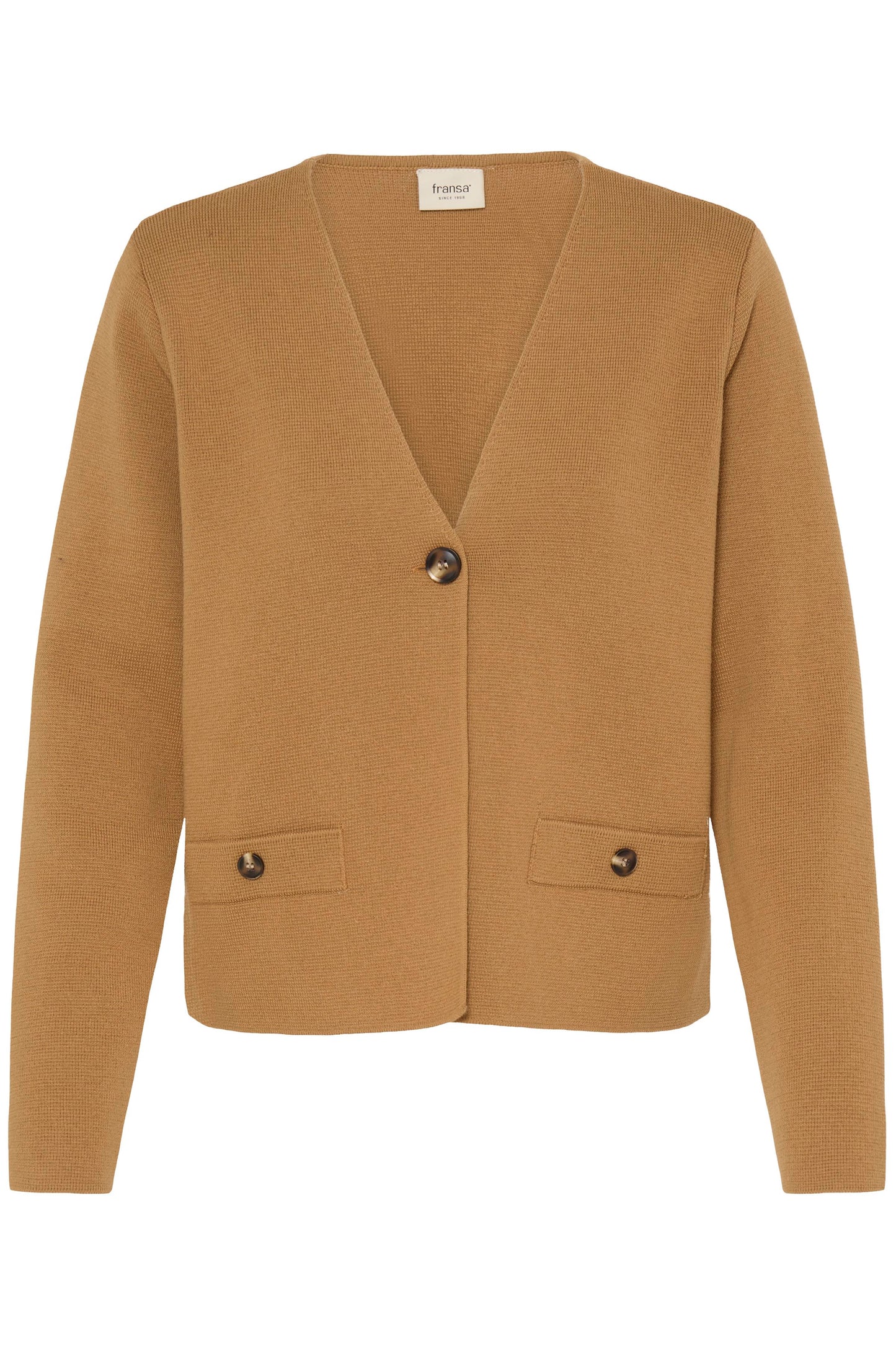 Frita Cardigan - Tobacco Brown