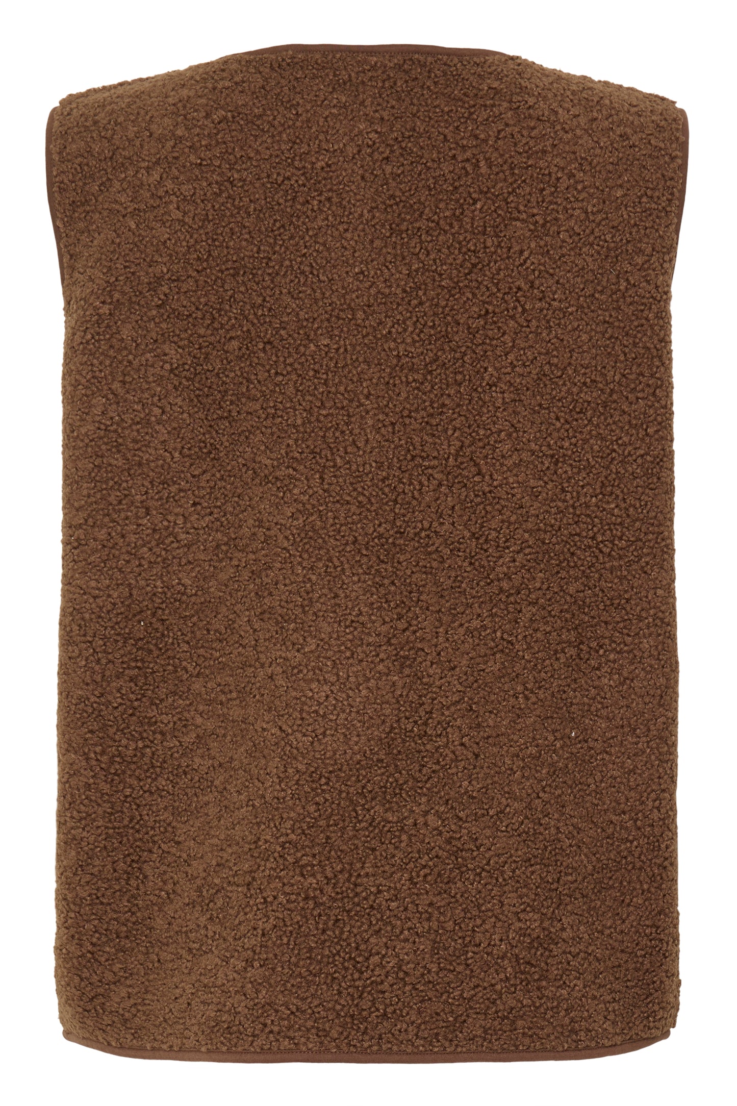 Frgwynne Waistcoat - Rain Drum Brown Teddy