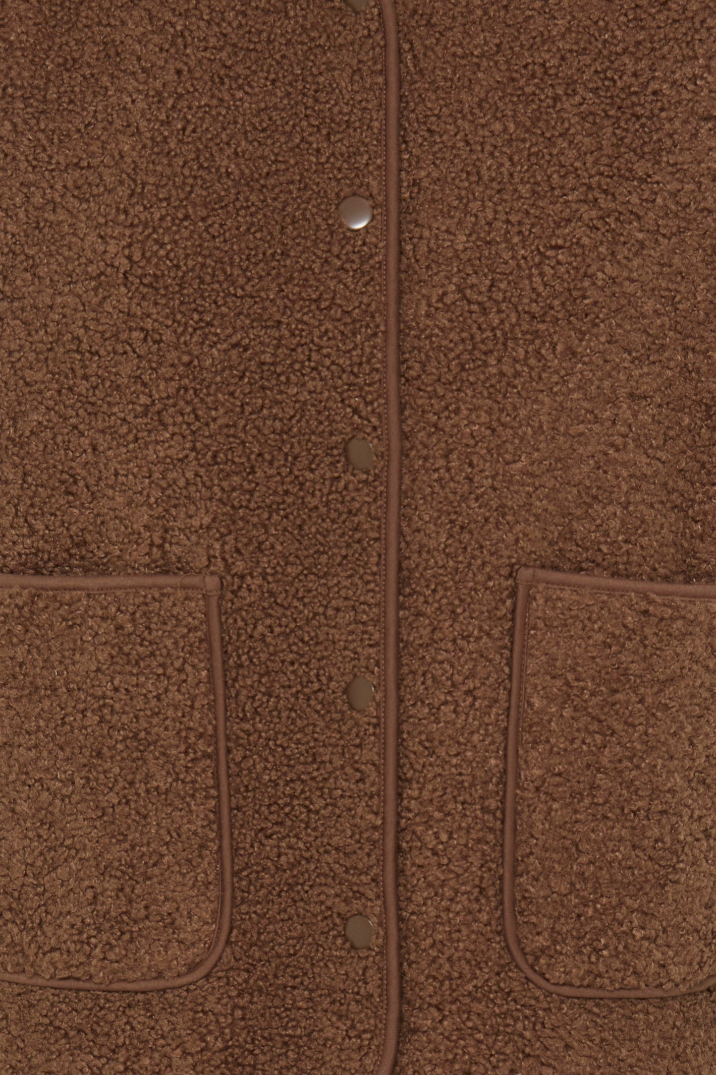 Frgwynne Waistcoat - Rain Drum Brown Teddy