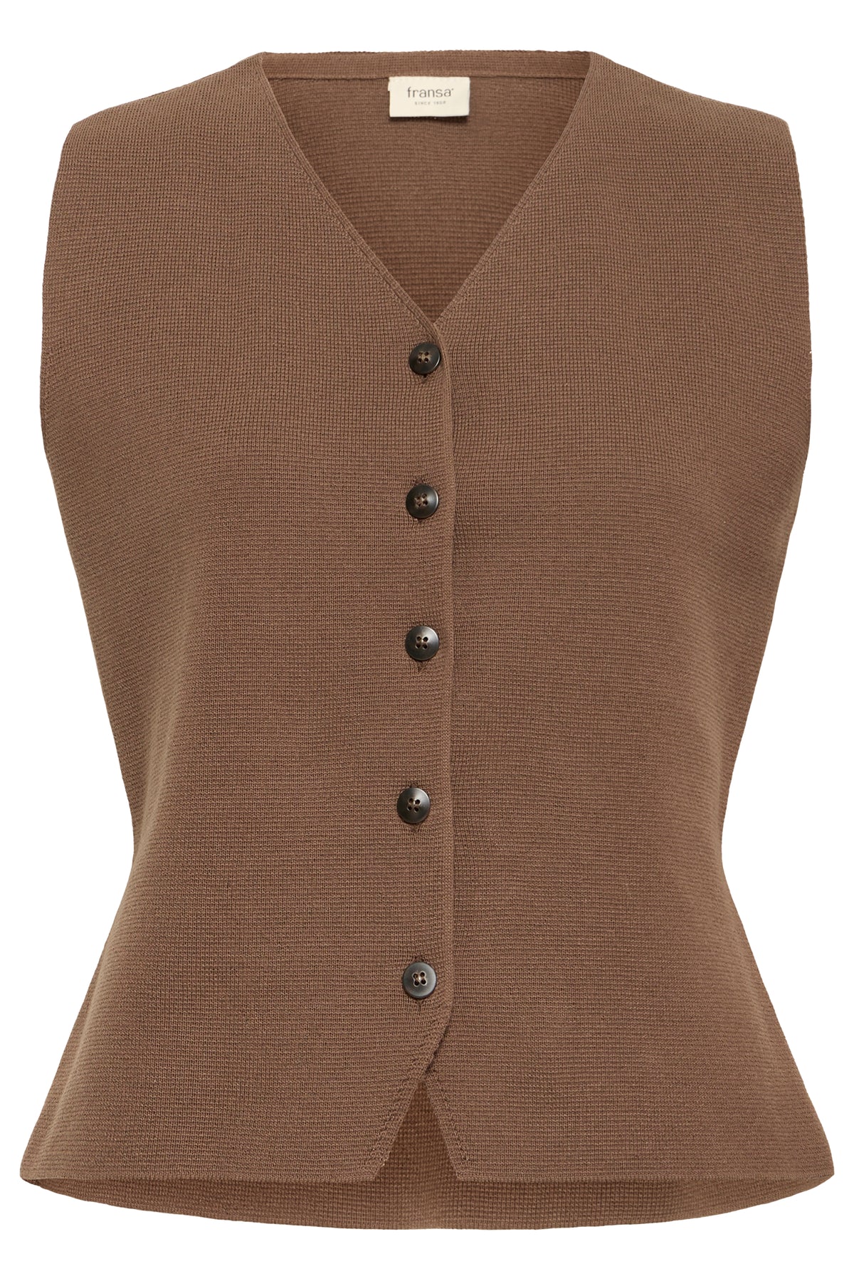 Frita Vest - Rain Drum Brown