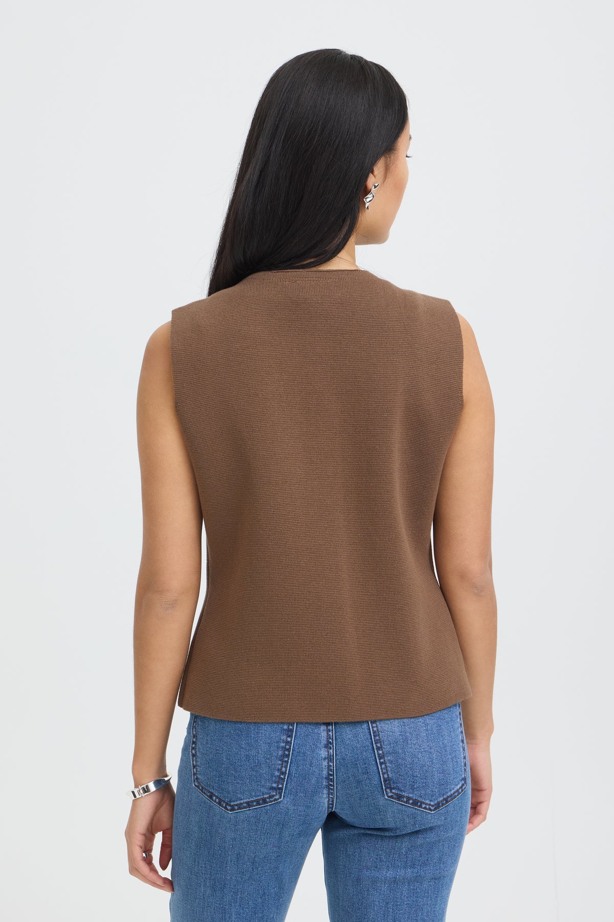 Frita Vest - Rain Drum Brown